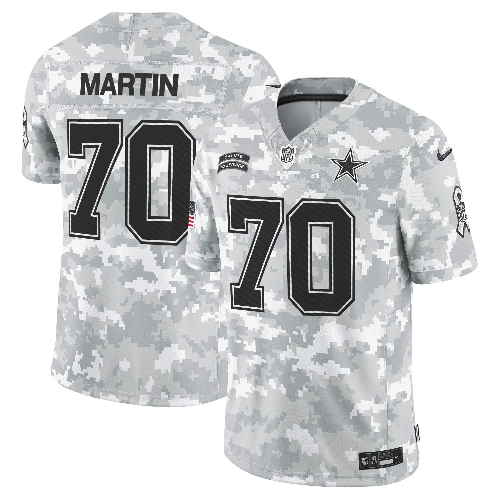 Camisa NFL Men’s Dallas 2024 Salute to Service Vapor Limited Jersey – All stitched