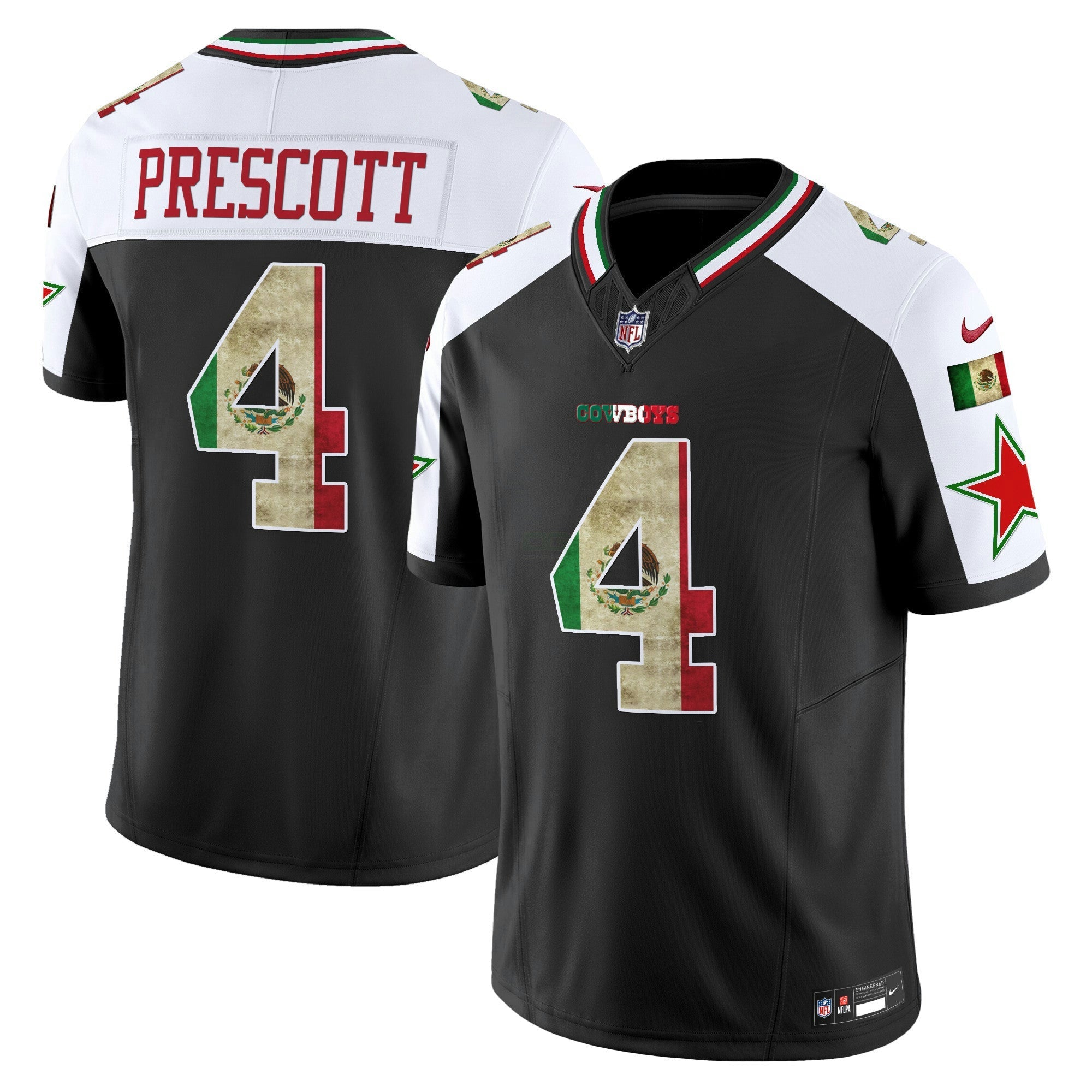Camisa NFL Men’s Dallas Mexico Vapor Limited Jersey V3