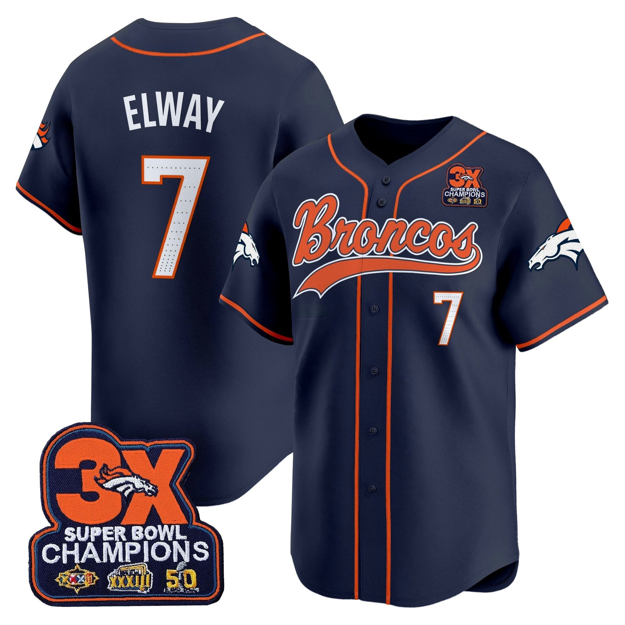 Camisa NFL Men’s Denver 2025 Vapor Jersey