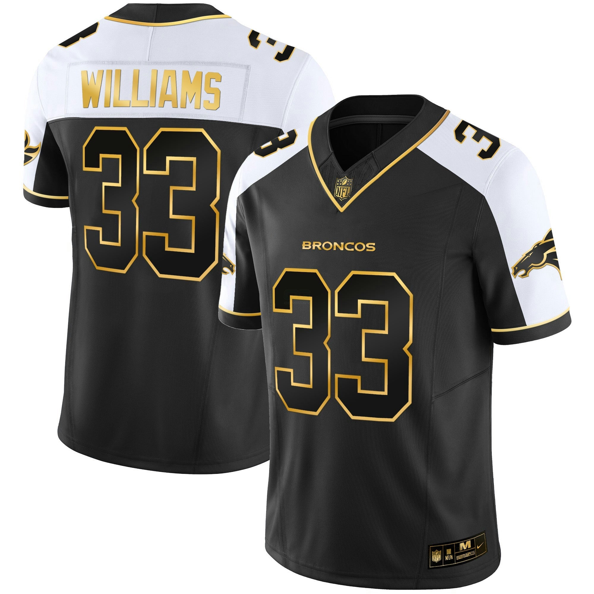 Camisa NFL Men’s Denver Gold Vapor Limited Jersey