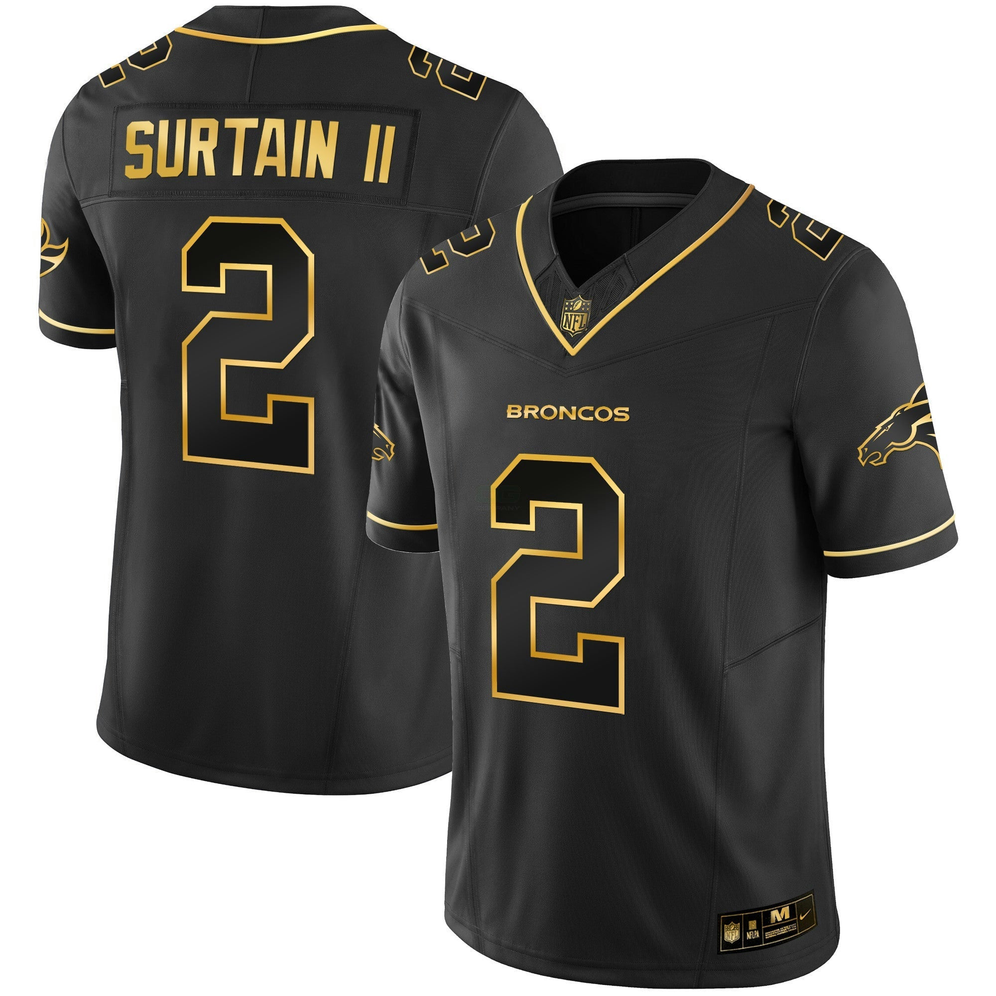 Camisa NFL Men’s Denver Gold Vapor Limited Jersey