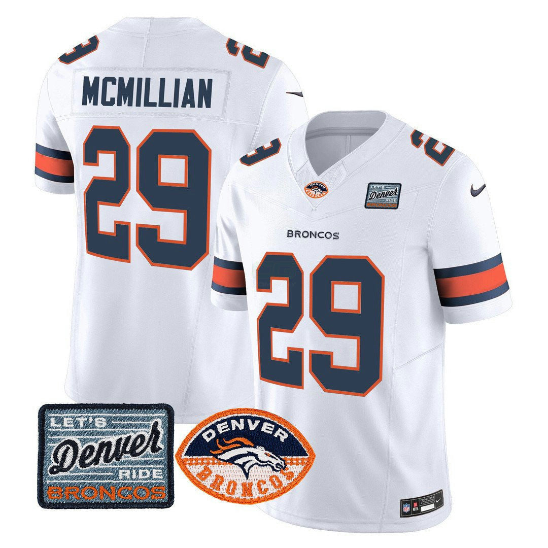 Camisa NFL Men’s Denver Logo Patch Limited Jersey