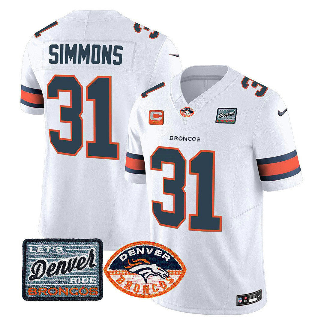 Camisa NFL Men’s Denver Logo Patch Limited Jersey