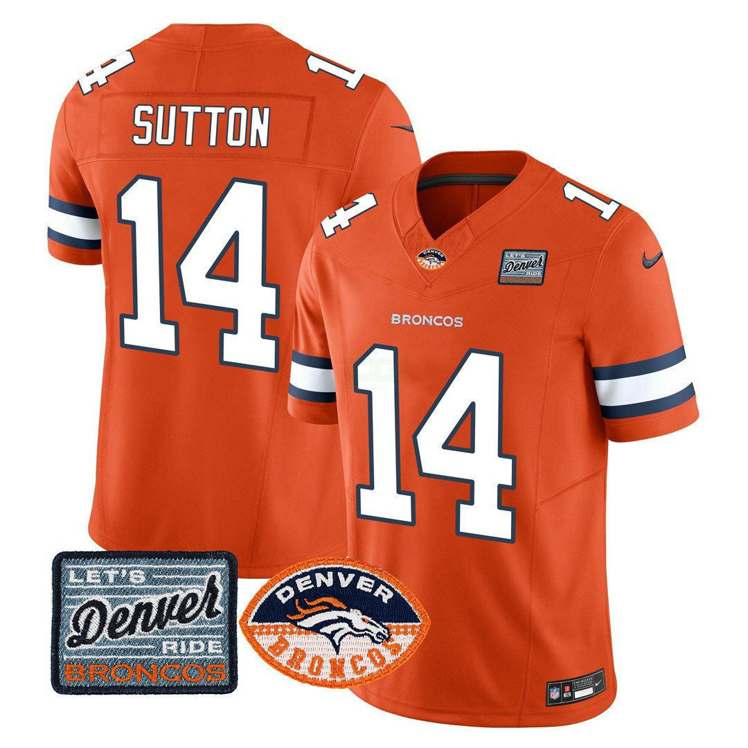 Camisa NFL Men’s Denver Logo Patch Limited Jersey