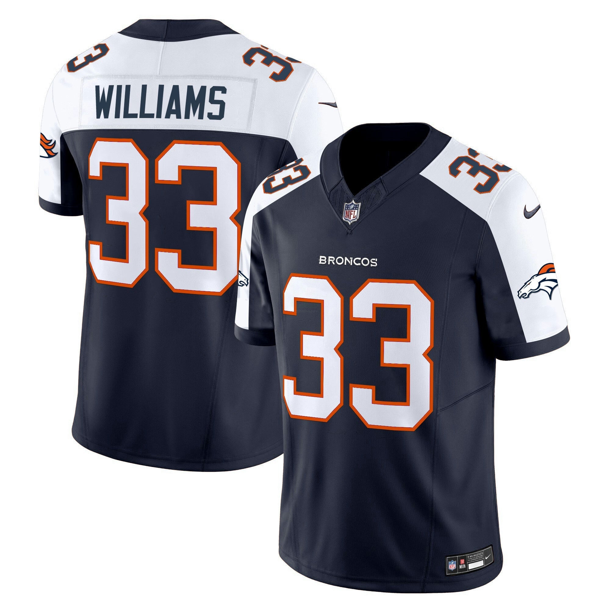 Camisa NFL Men’s Denver Throwback Vapor Limited Jersey