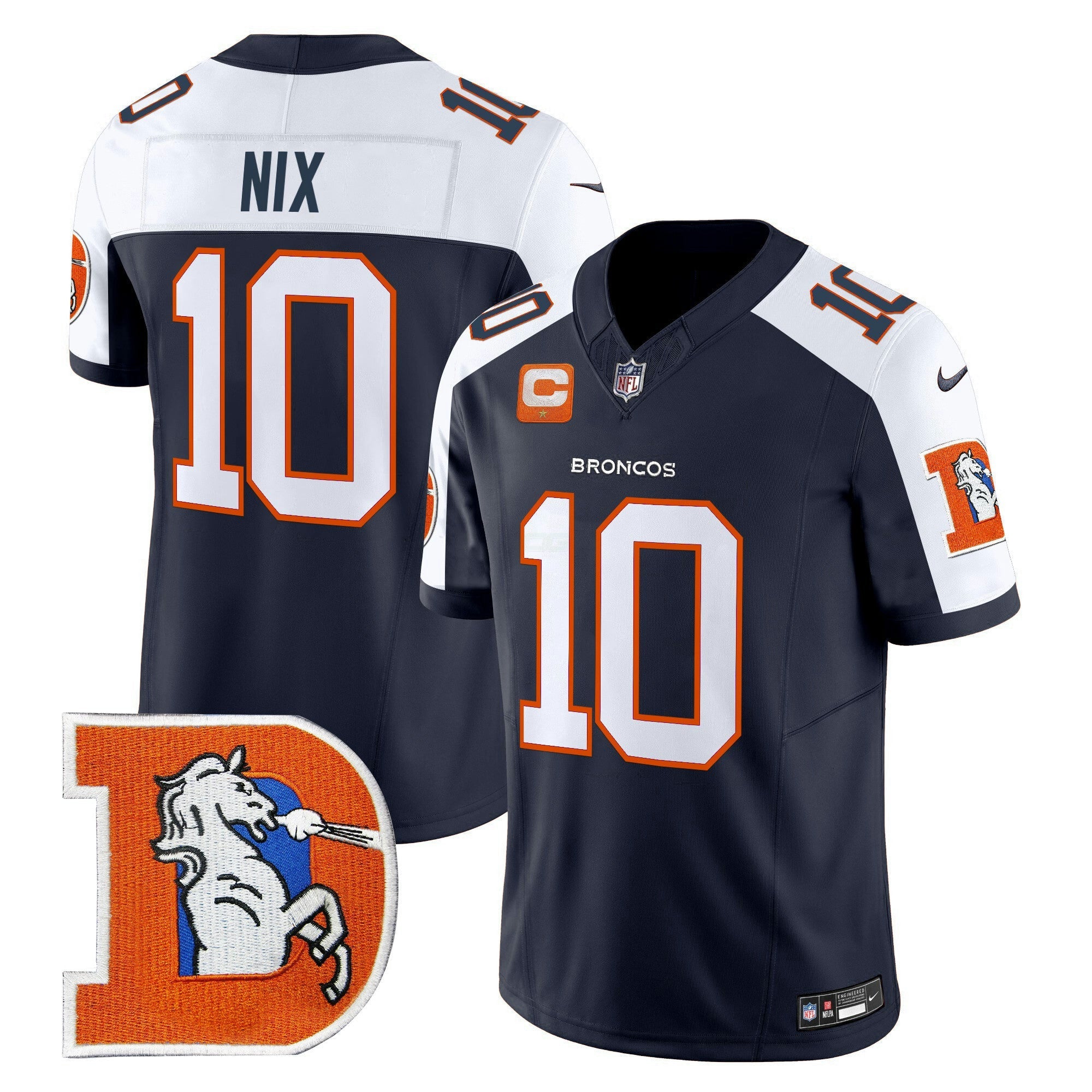 Camisa NFL Men’s Denver Throwback Vapor Limited Jersey V2