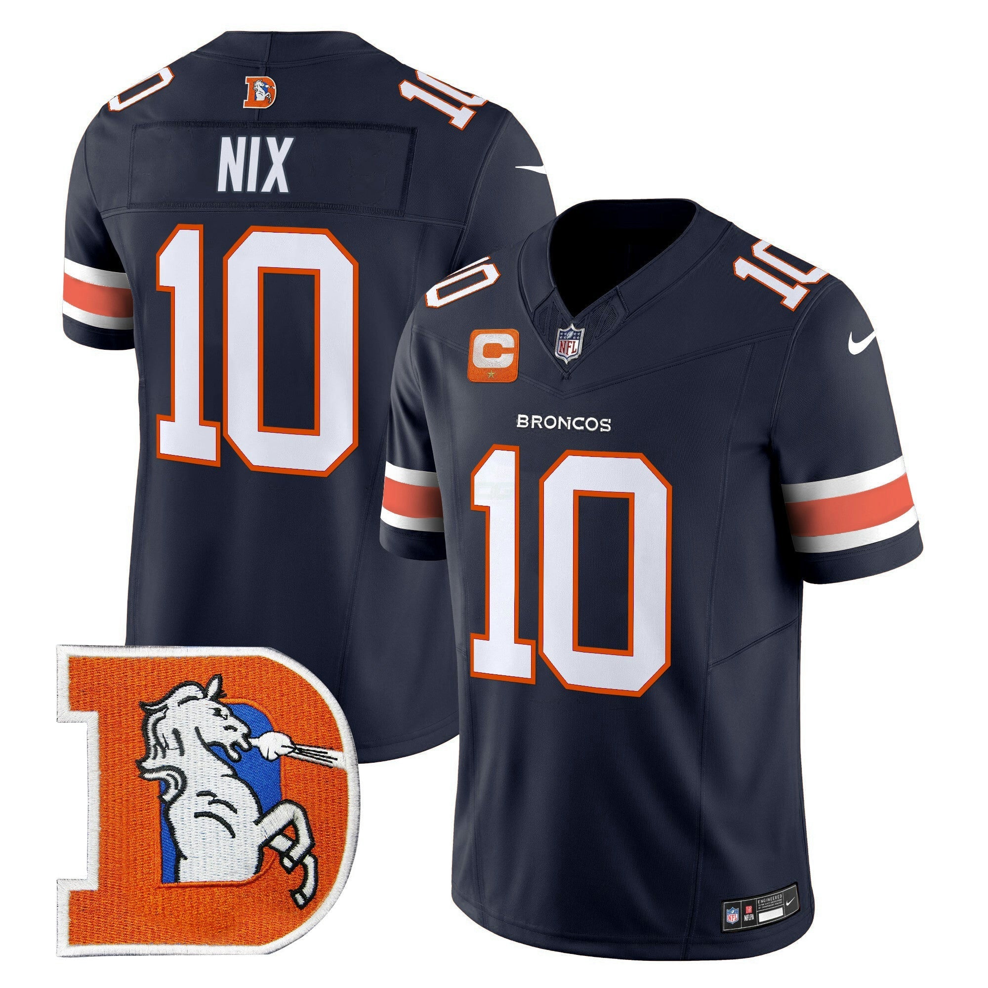 Camisa NFL Men’s Denver Throwback Vapor Limited Jersey V2