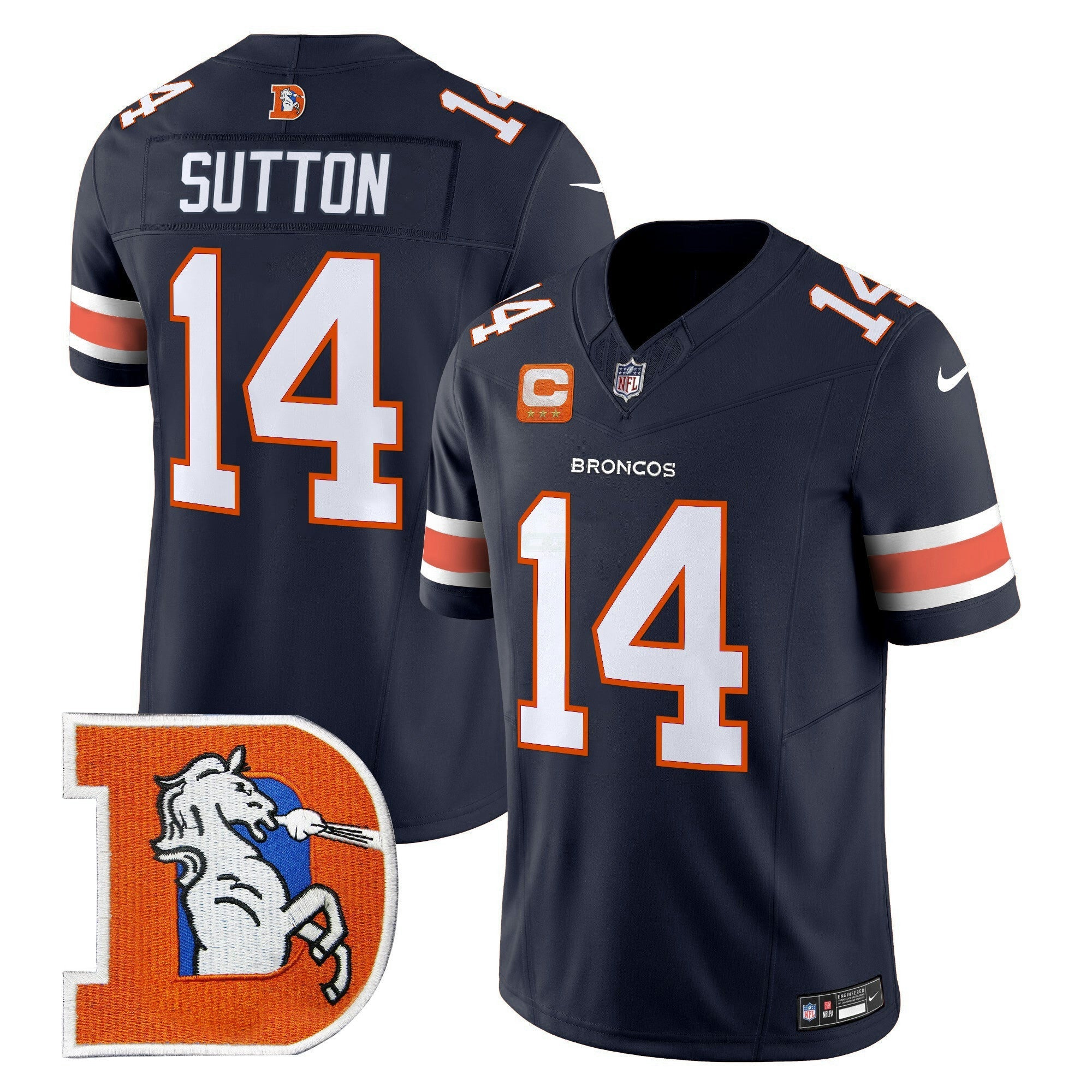 Camisa NFL Men’s Denver Throwback Vapor Limited Jersey V2