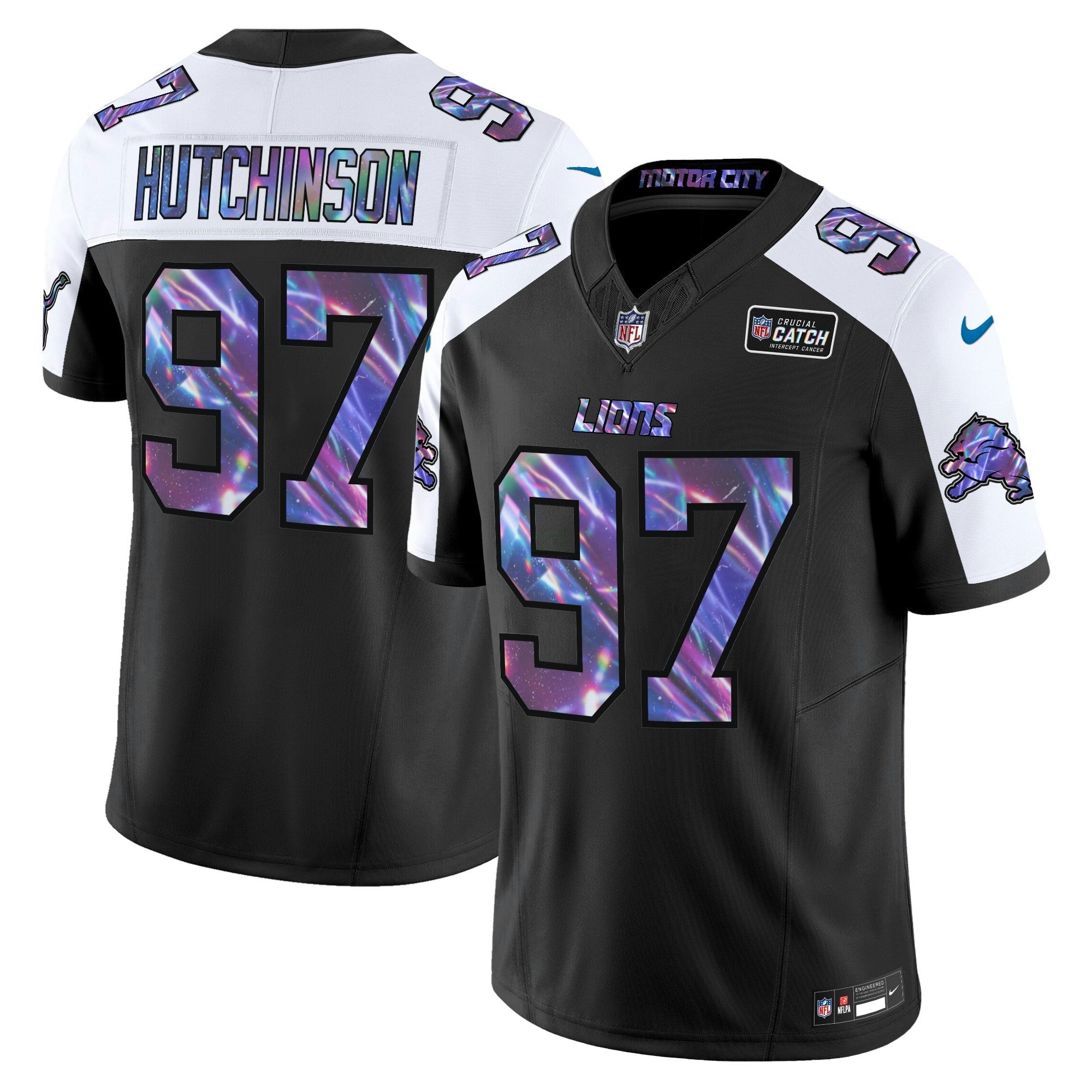 Camisa NFL Men’s Detroit 2024 Crucial Catch Vapor Limited Jersey