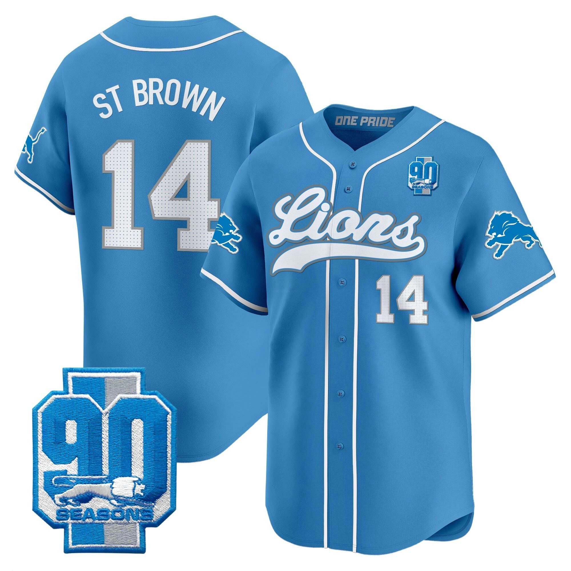 Camisa NFL Men’s Detroit 2025 Vapor Jersey