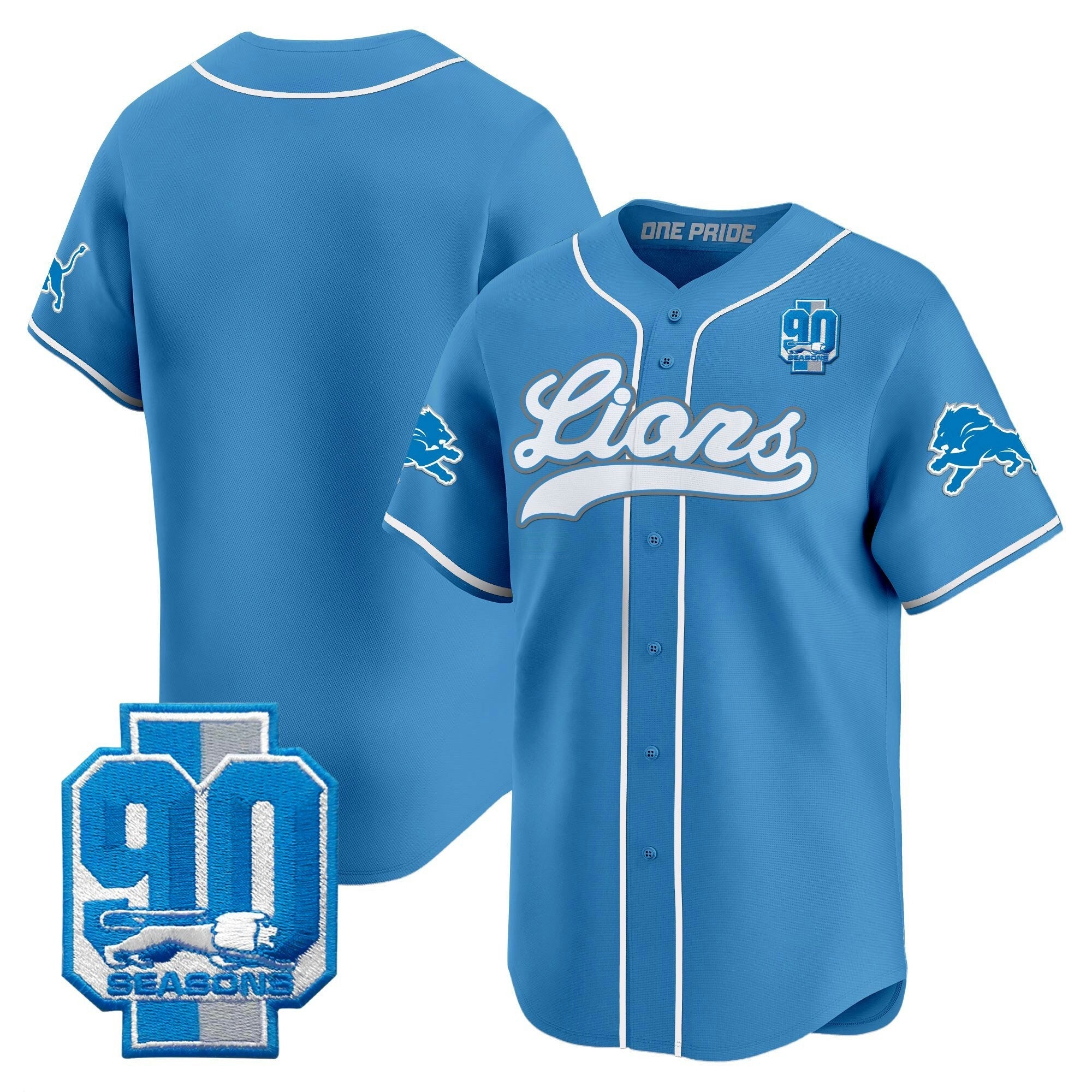 Camisa NFL Men’s Detroit 2025 Vapor Jersey