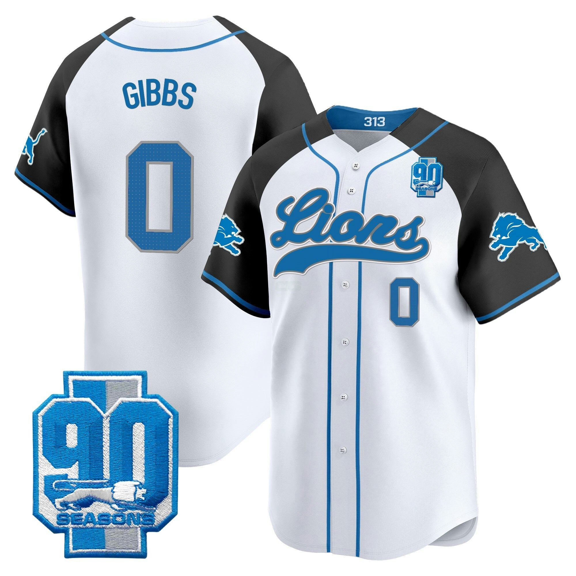 Camisa NFL Men’s Detroit 2025 Vapor Jersey