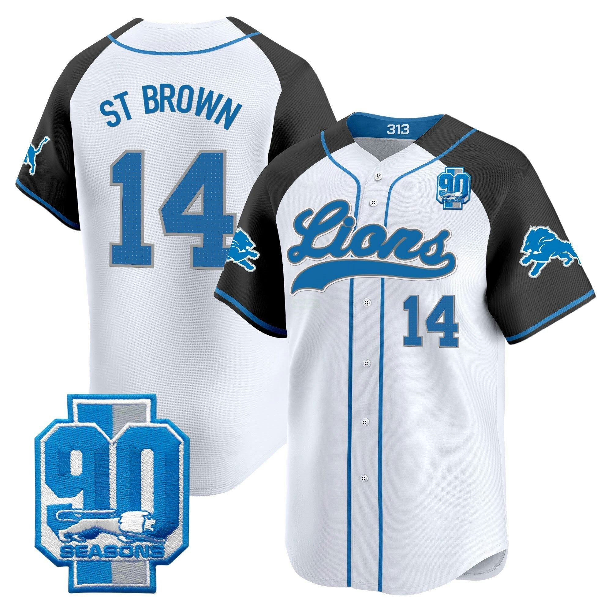 Camisa NFL Men’s Detroit 2025 Vapor Jersey