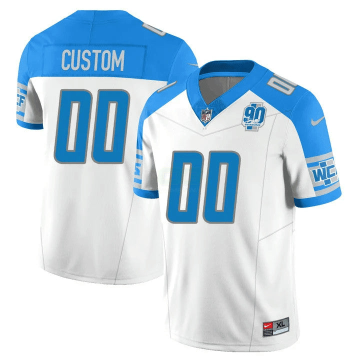 Camisa NFL Men’s Detroit 90th Year Patch Vapor Jersey V2