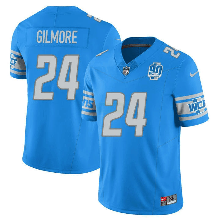 Camisa NFL Men’s Detroit 90th Year Patch Vapor Jersey V2
