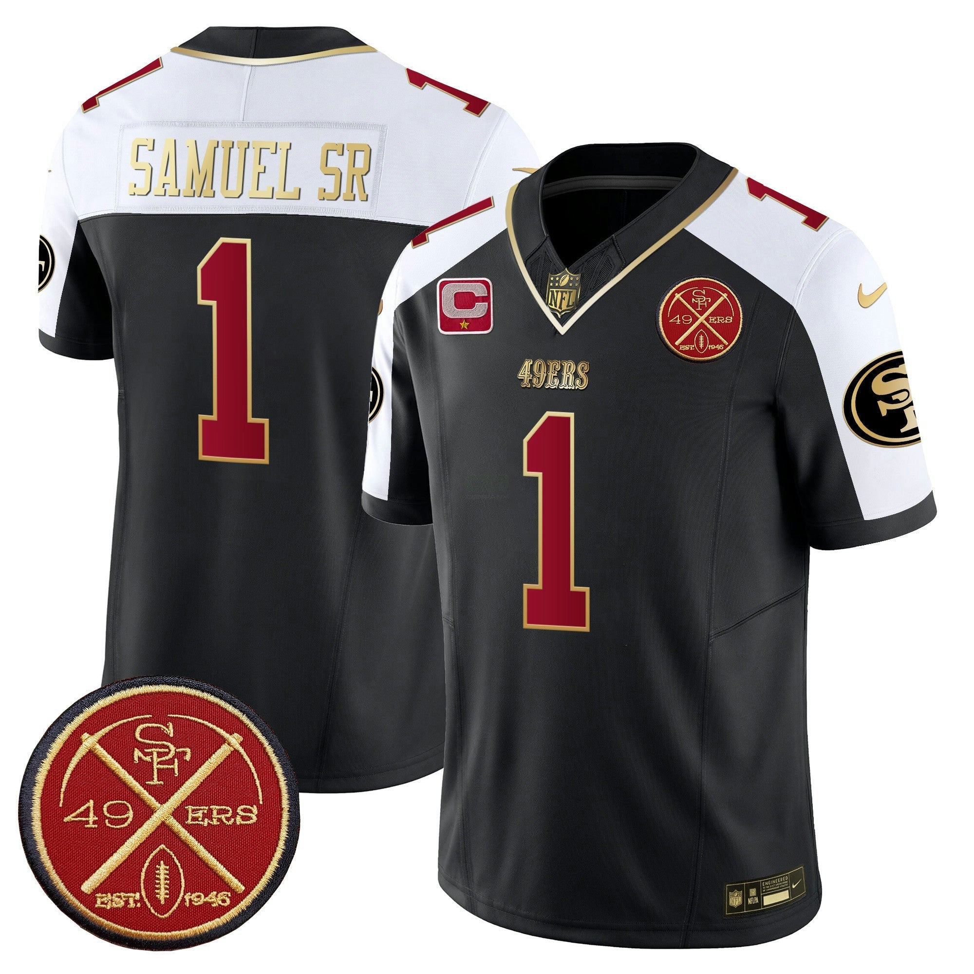 Camisa NFL Men’s Est.1946 Patch Vapor Limited Jersey