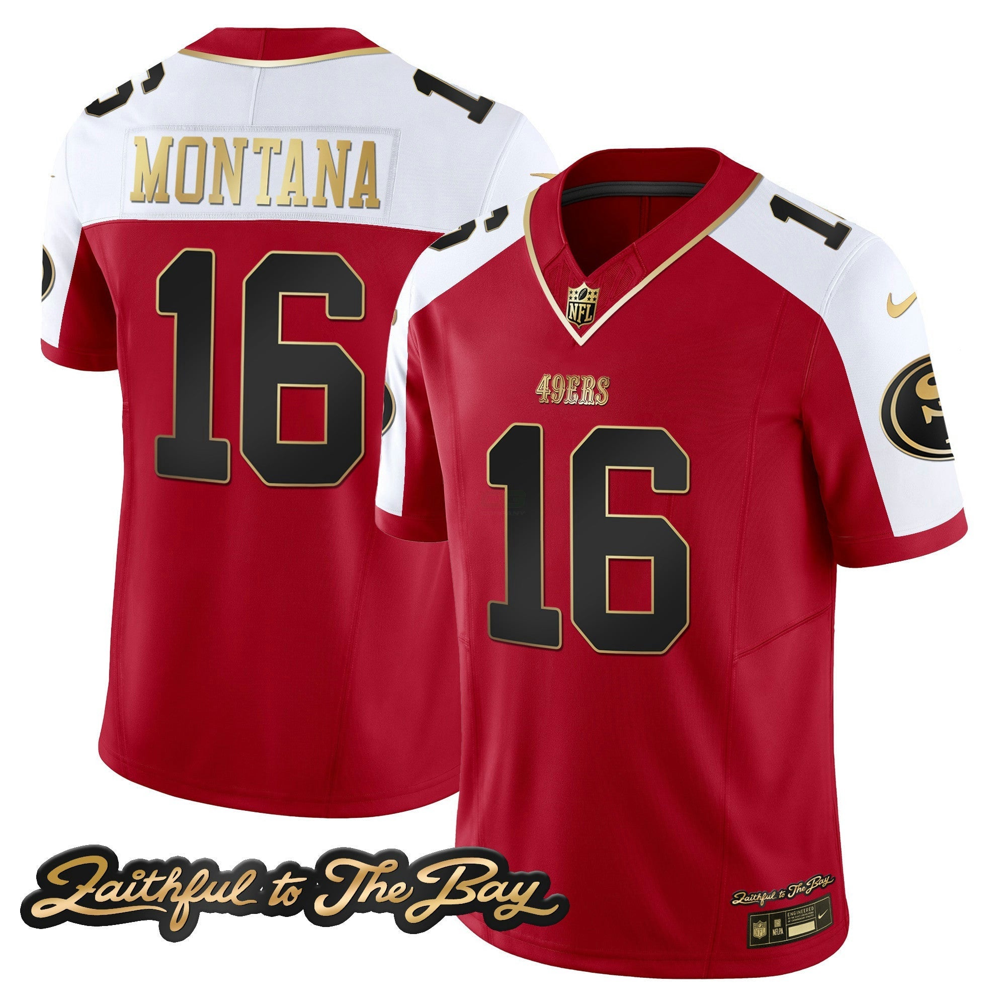 Camisa NFL Men’s Faithful To The Bay Patch Vapor Limited Jersey V3