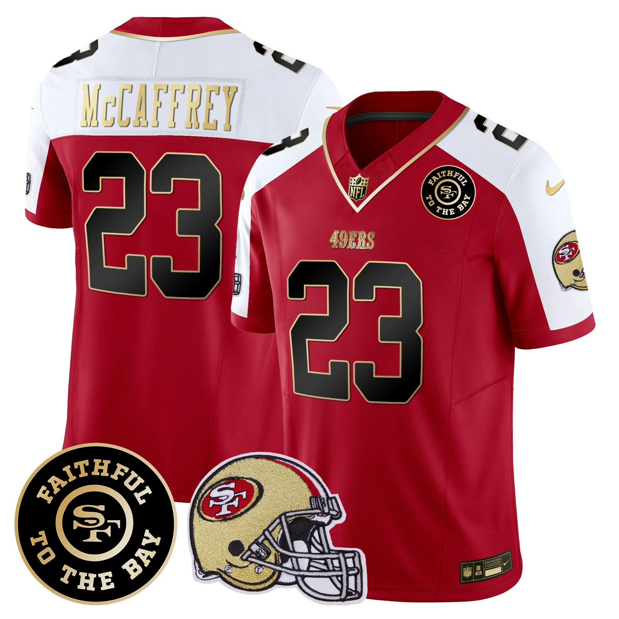 Camisa NFL Men’s Faithful To The Bay Patch Vapor Limited Jersey V5
