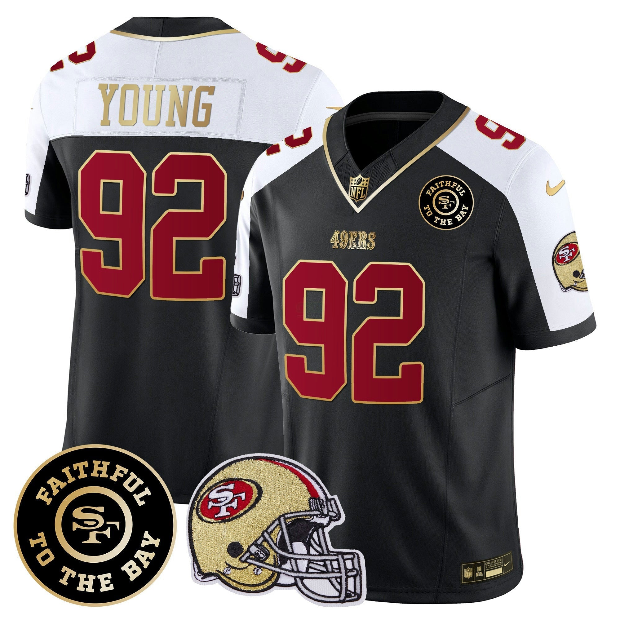 Camisa NFL Men’s Faithful To The Bay Patch Vapor Limited Jersey V5