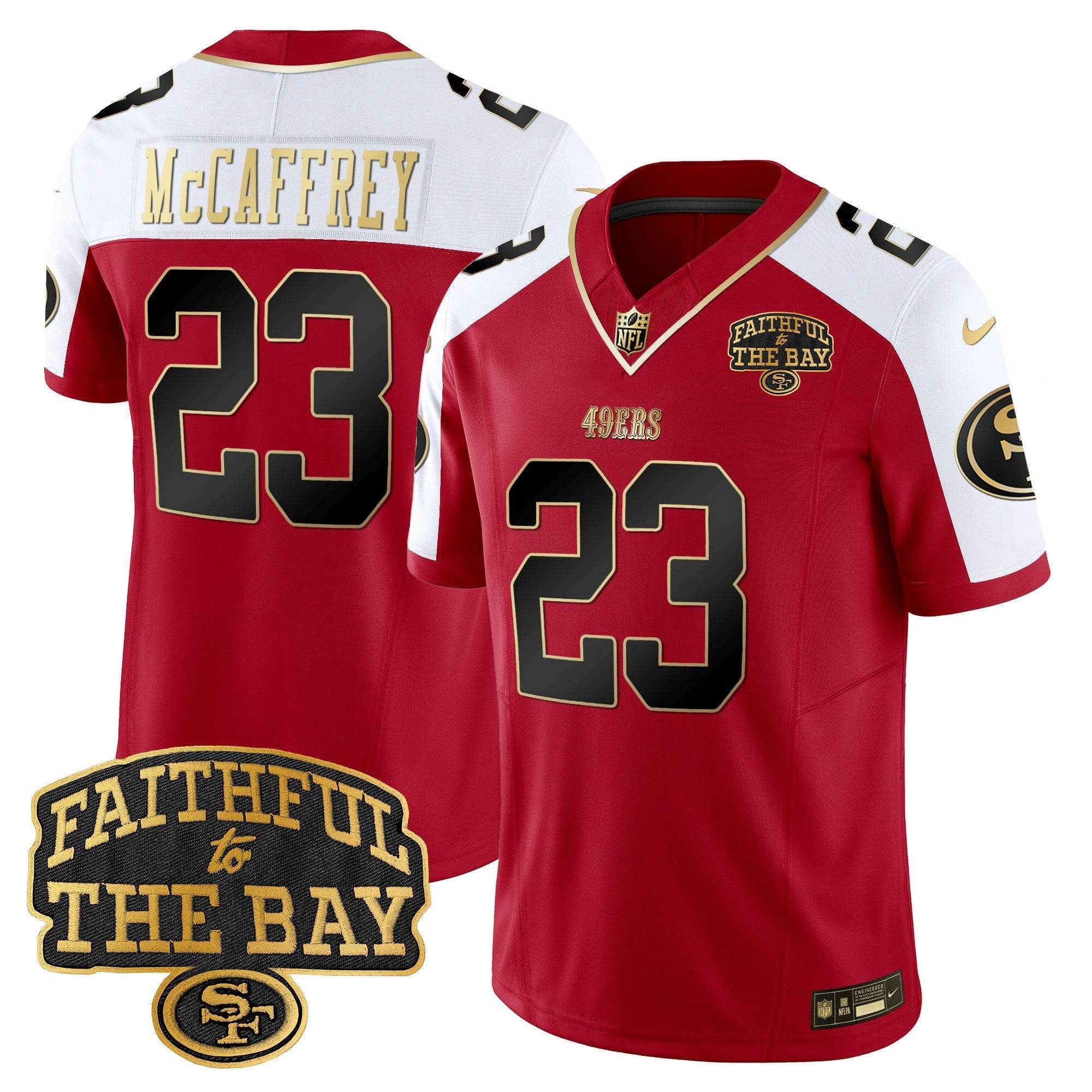 Camisa NFL Men’s Faithful To The Bay Patch Vapor Limited Jersey V8