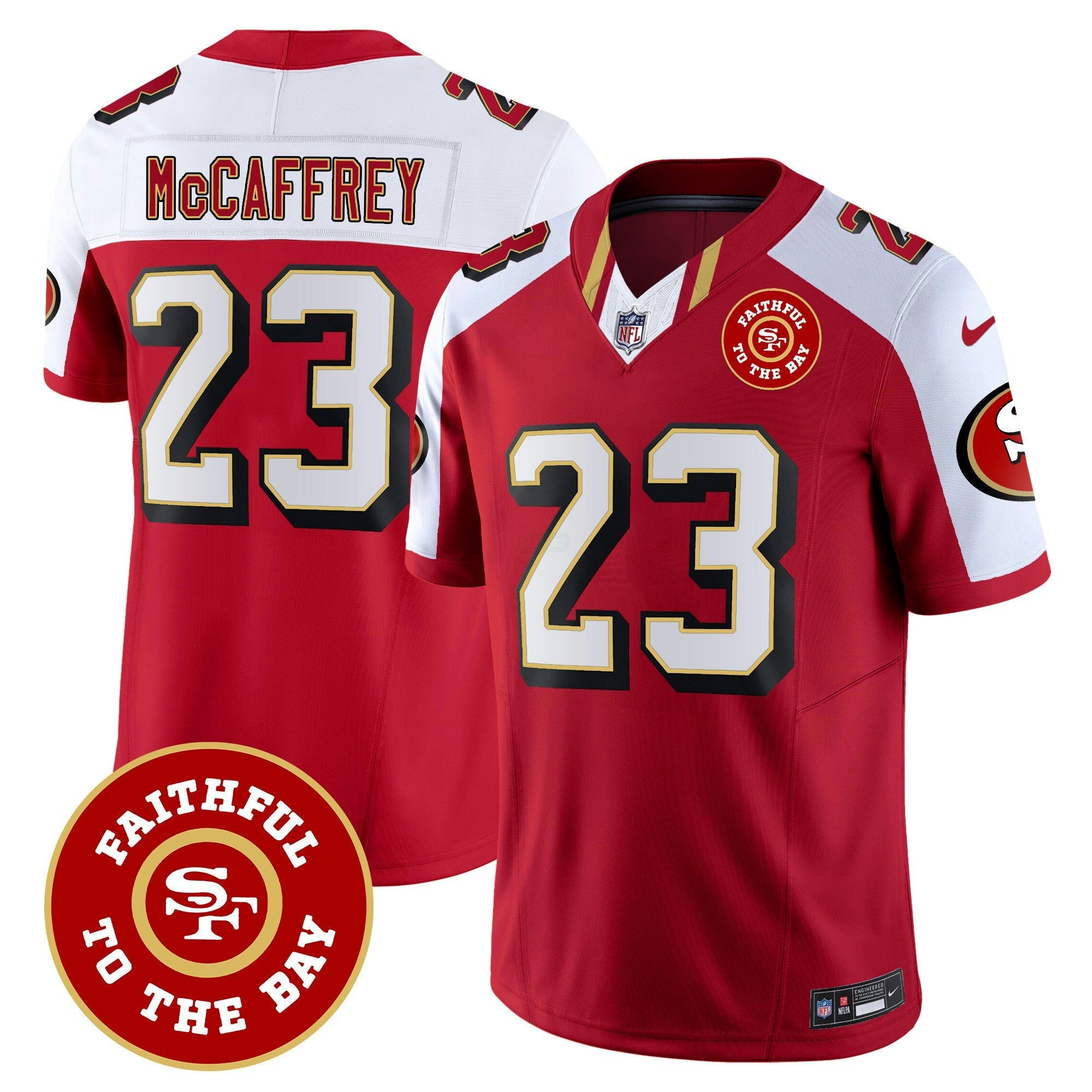 Camisa NFL Men’s Faithful To The Bay Patch Vapor Limited Jersey V9