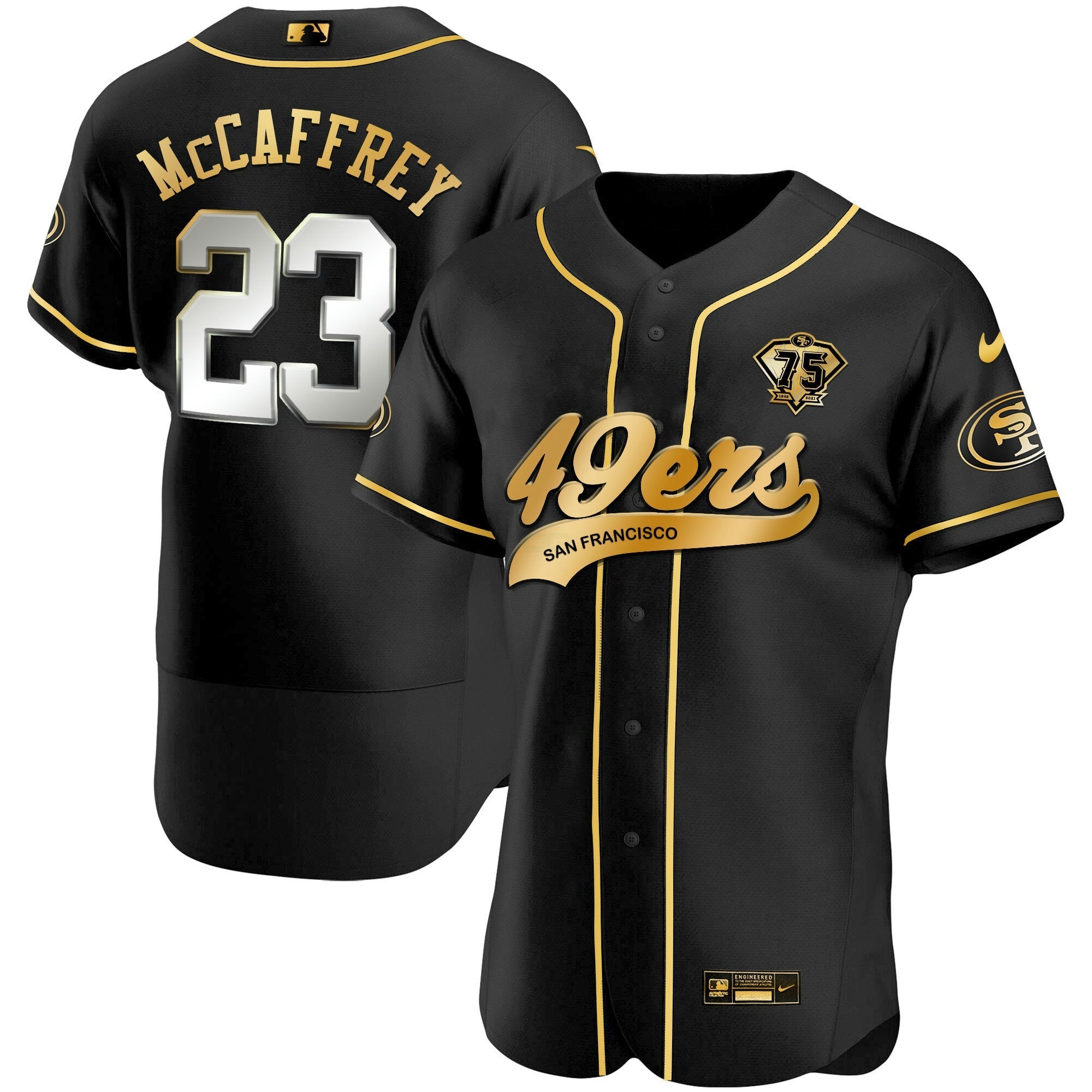Camisa NFL Men’s Flex Base Dourada Jersey