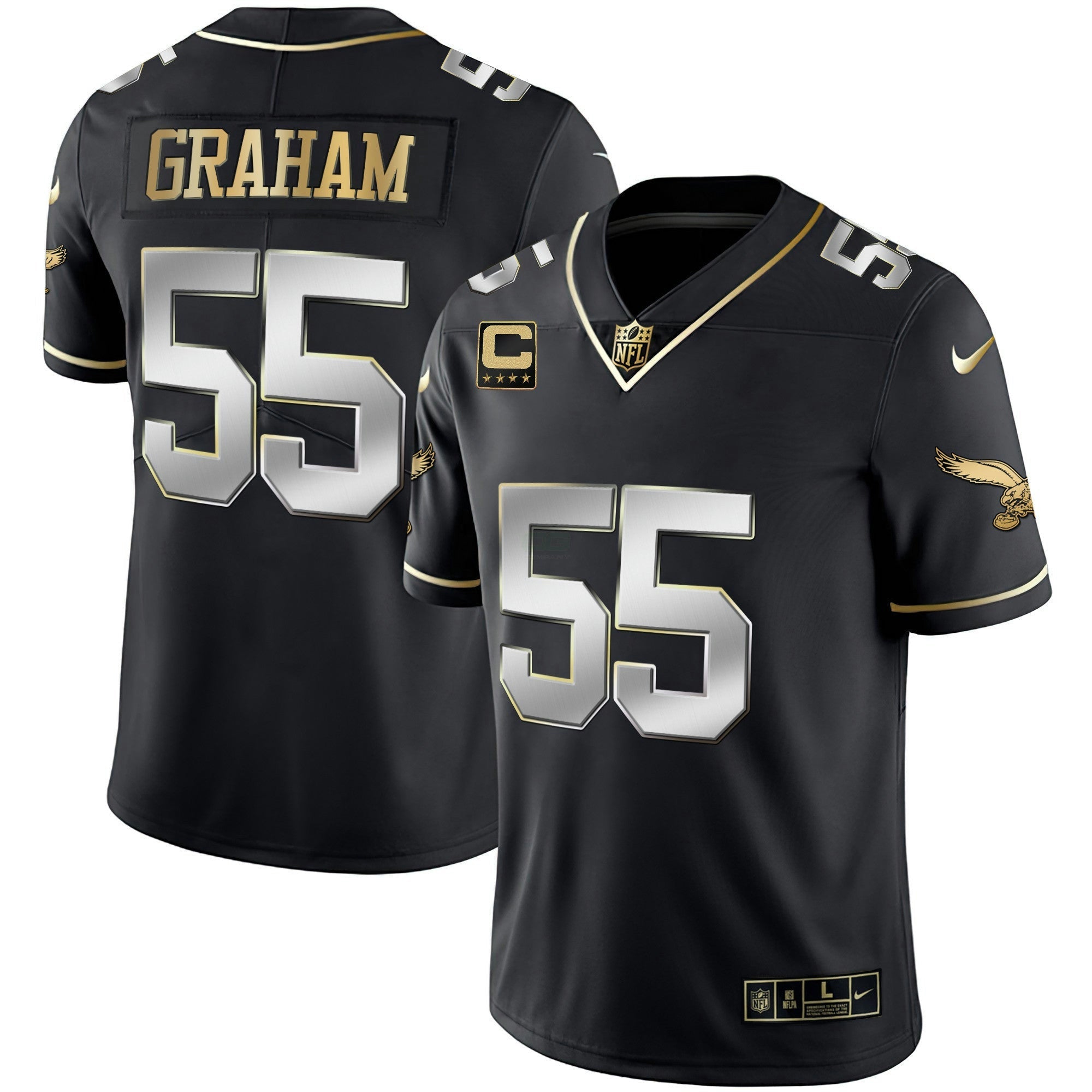 Camisa NFL Men’s Gold & Kelly Vapor Jersey
