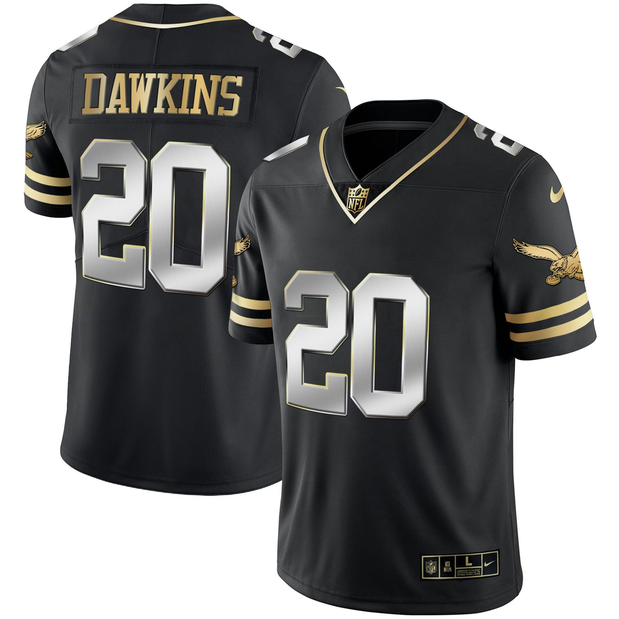 Camisa NFL Men’s Gold & Kelly Vapor Jersey V2