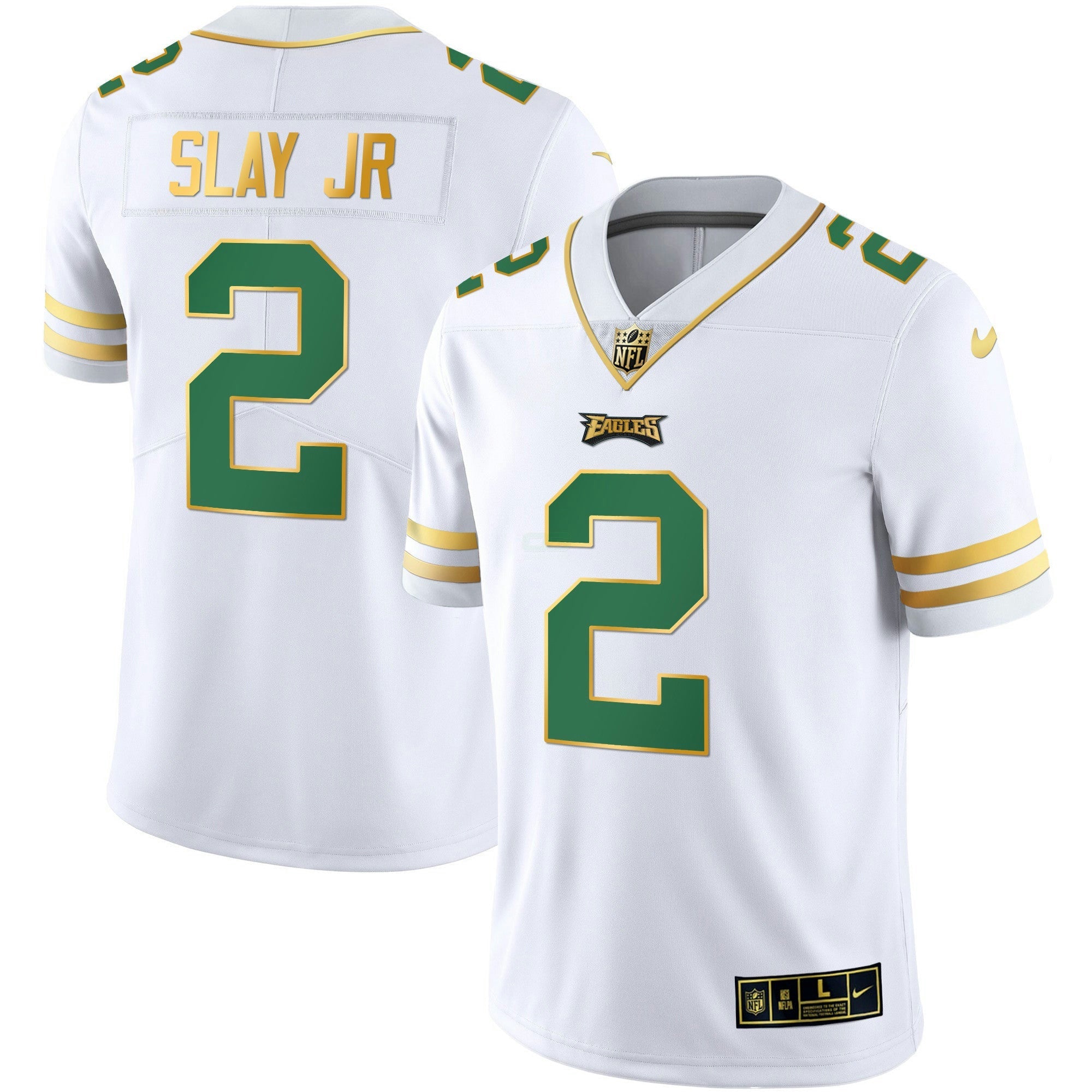Camisa NFL Men’s Gold & Kelly Vapor Jersey V3