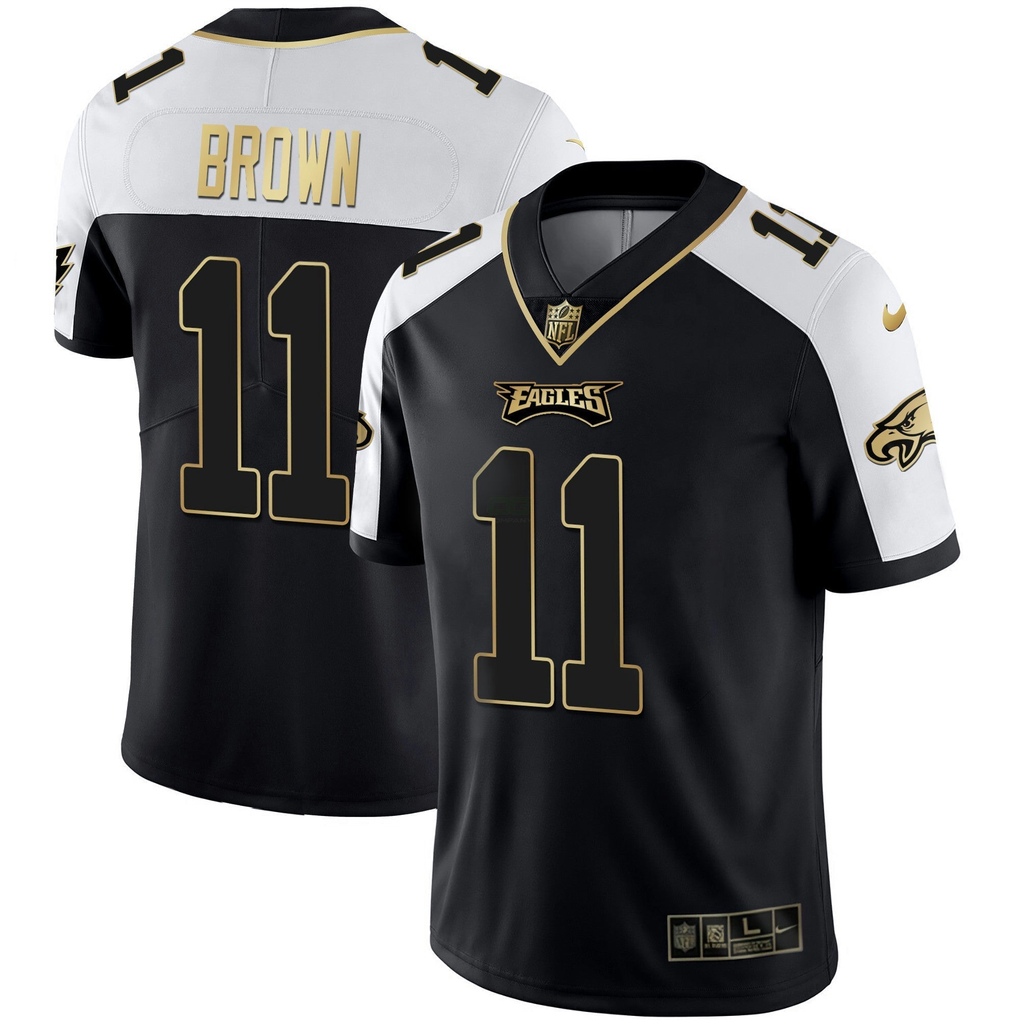 Camisa NFL Men’s Gold & Split Vapor