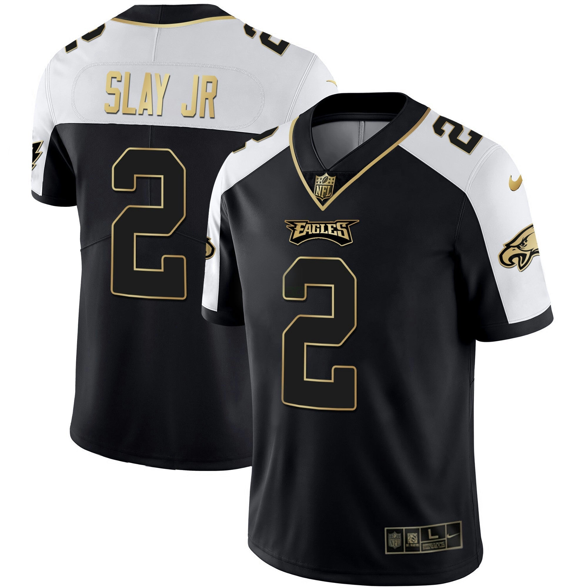 Camisa NFL Men’s Gold & Split Vapor