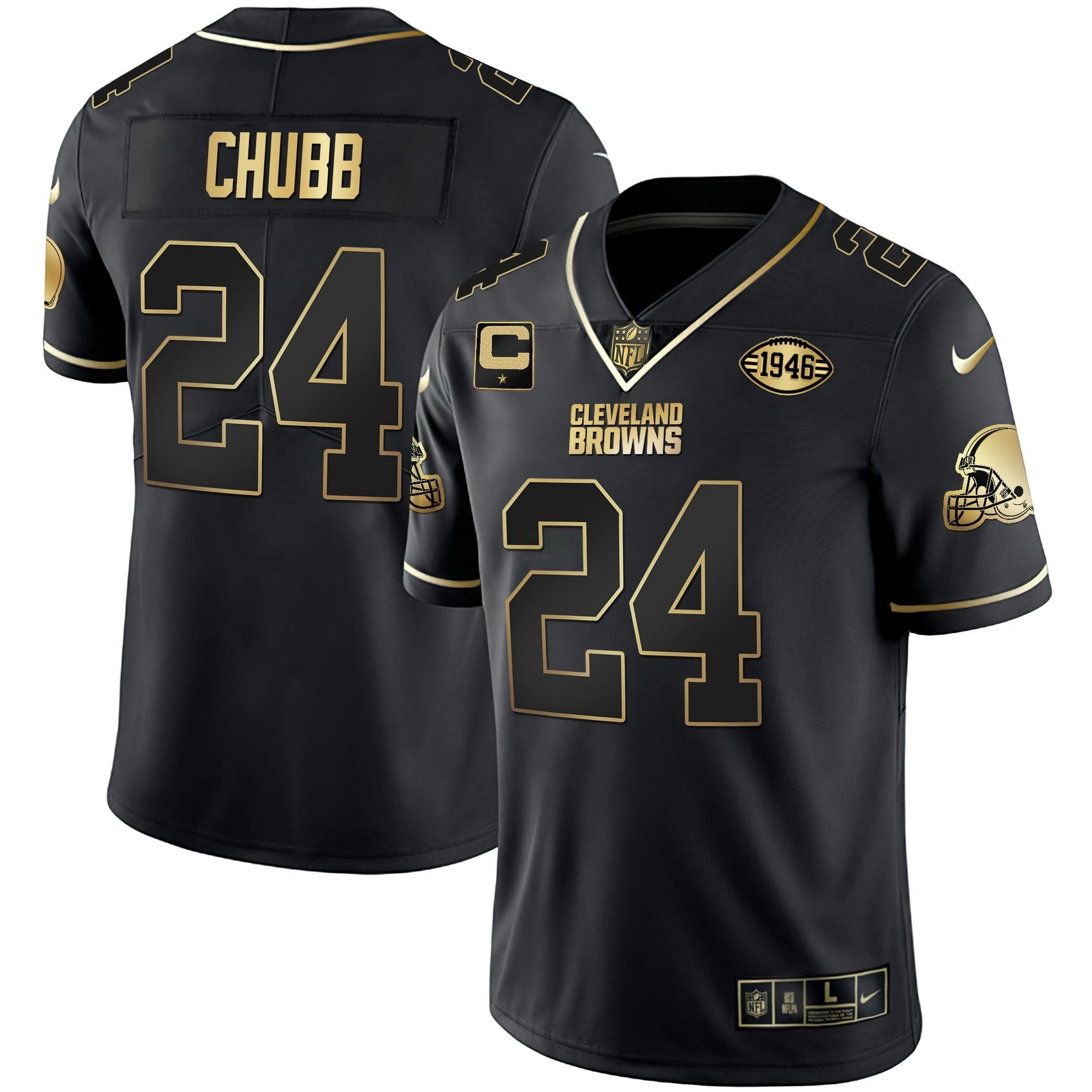 Camisa NFL Men’s Gold & Split Vapor Limited