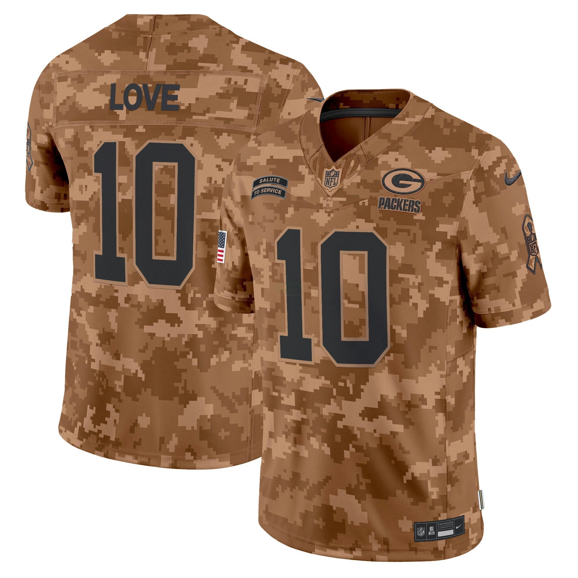 Camisa NFL Men’s Green Bay 2024 Salute to Service Vapor Limited Jersey