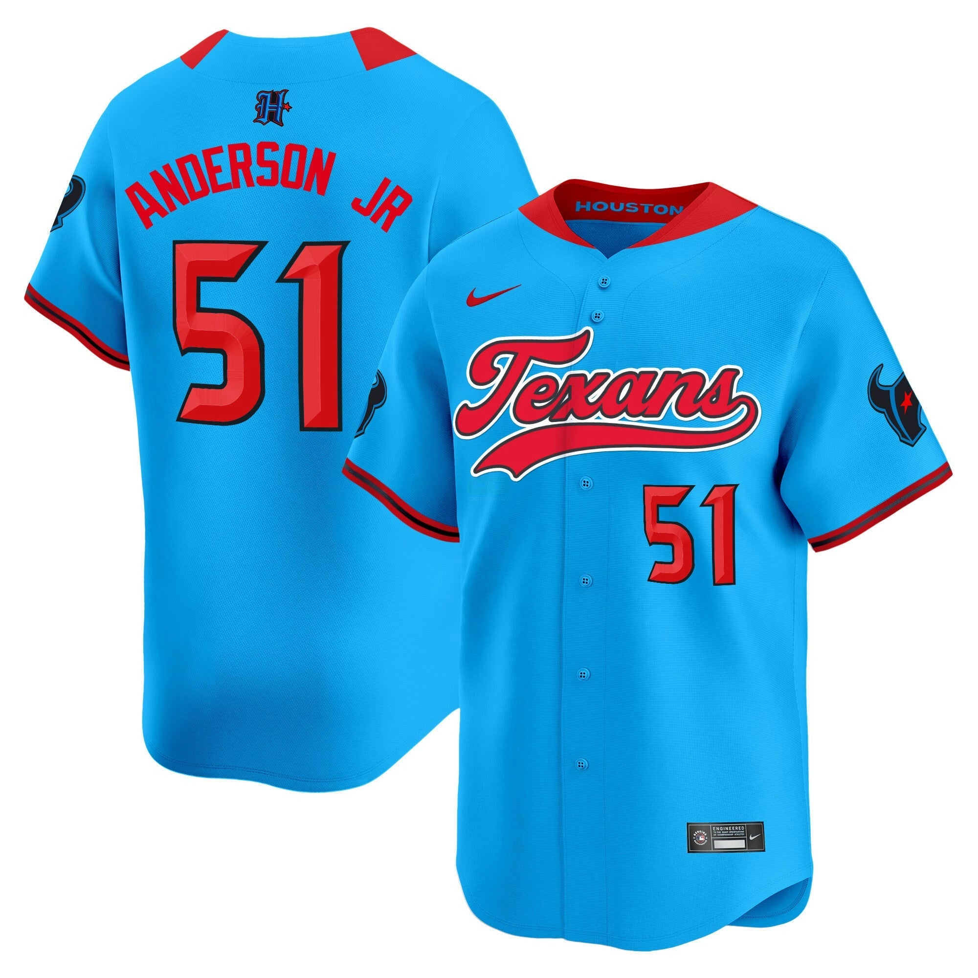 Camisa NFL Men’s Houston 2024 Jersey