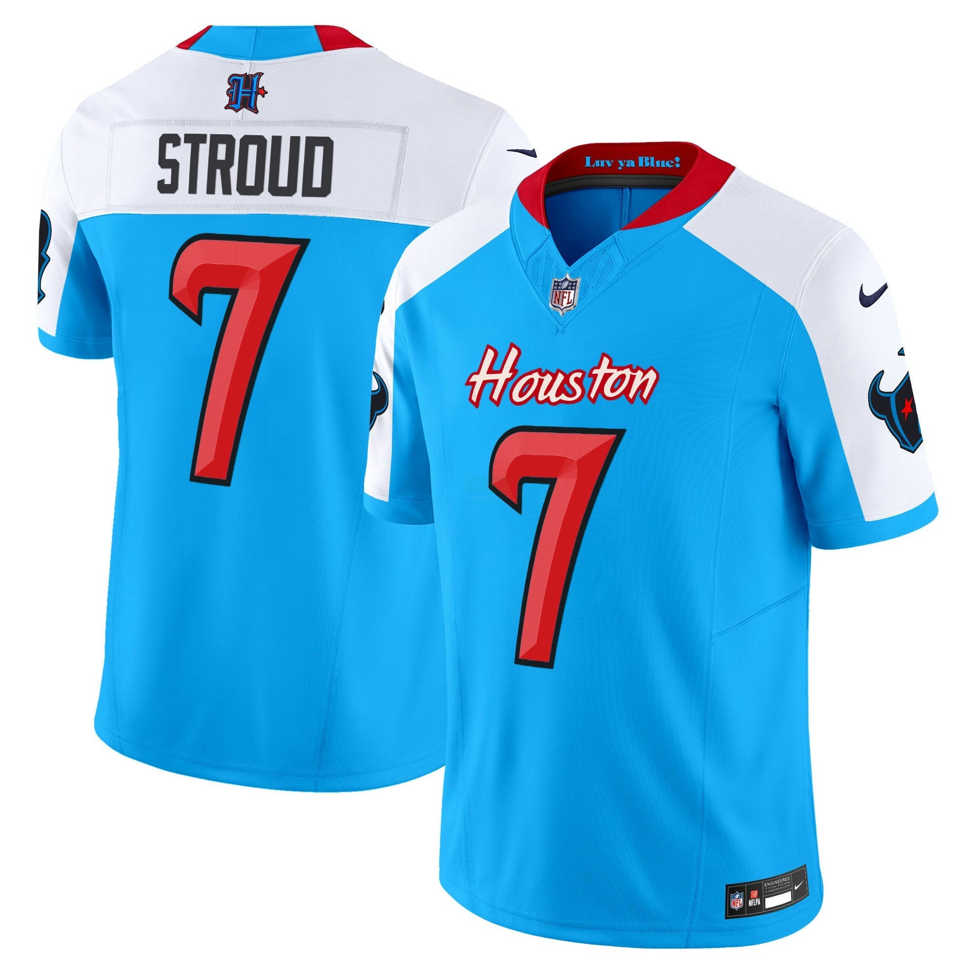 Camisa NFL Men’s Houston 2024 Vapor Limited Jersey V4