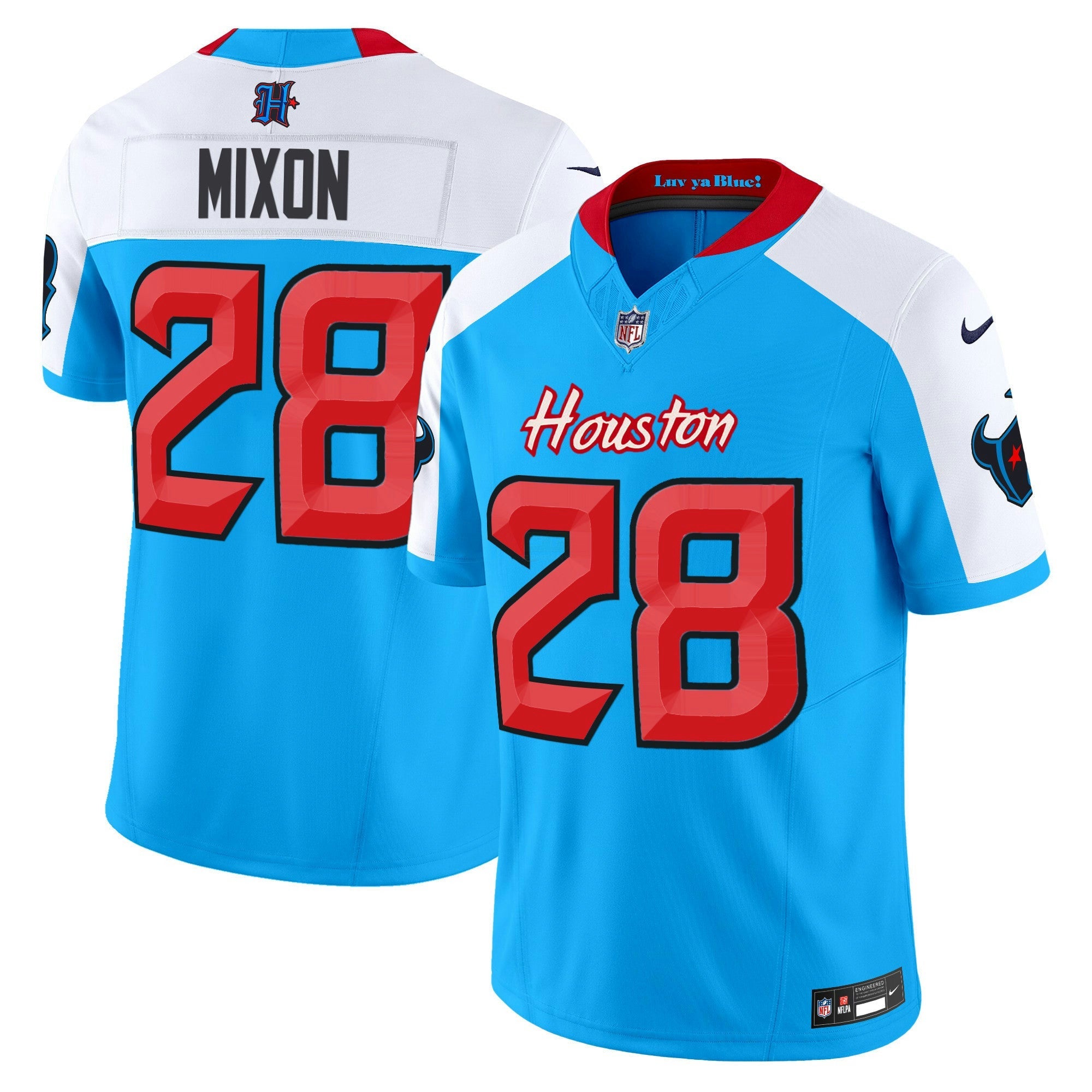 Camisa NFL Men’s Houston 2024 Vapor Limited Jersey V4