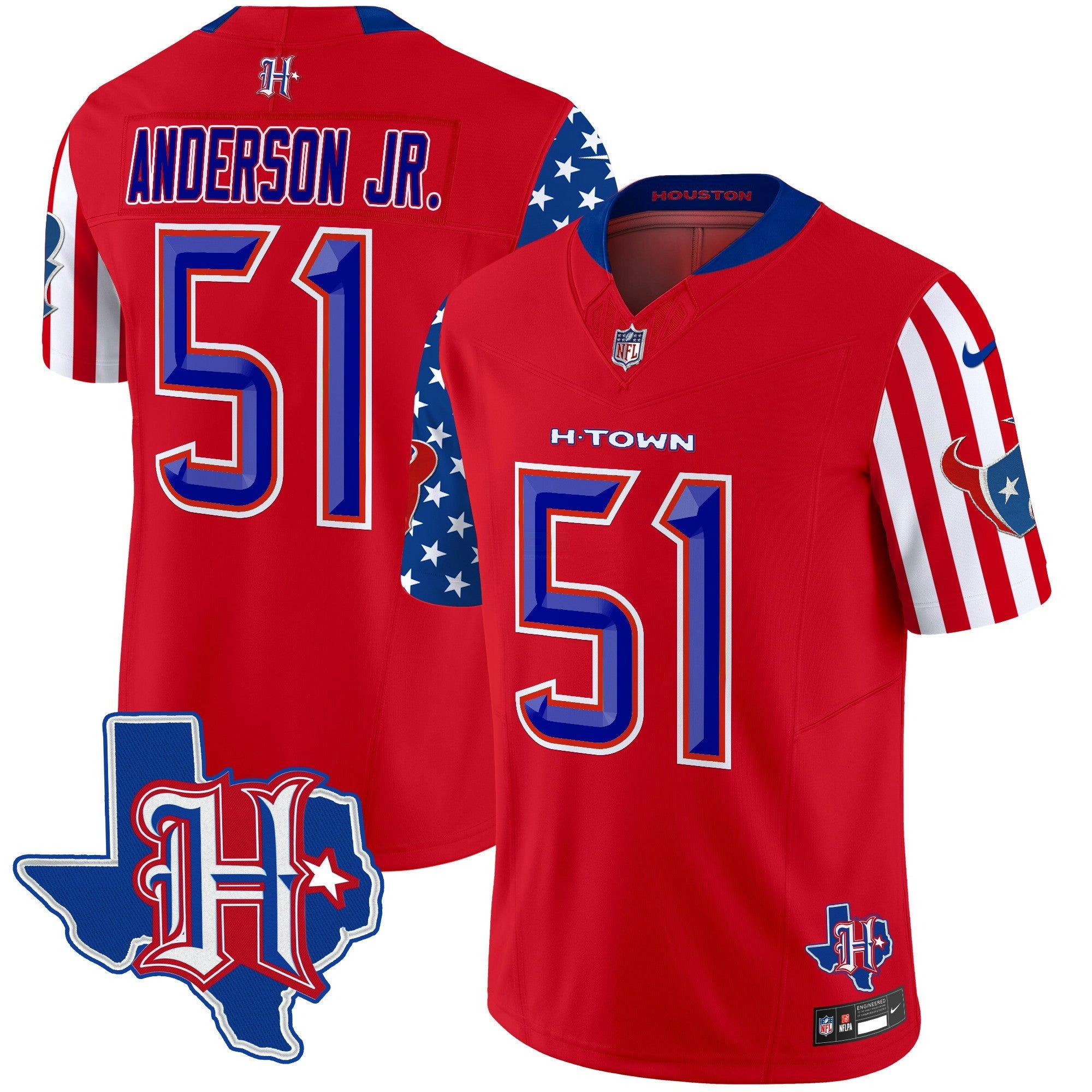 Camisa NFL Men’s Houston American Style Vapor Limited Jersey