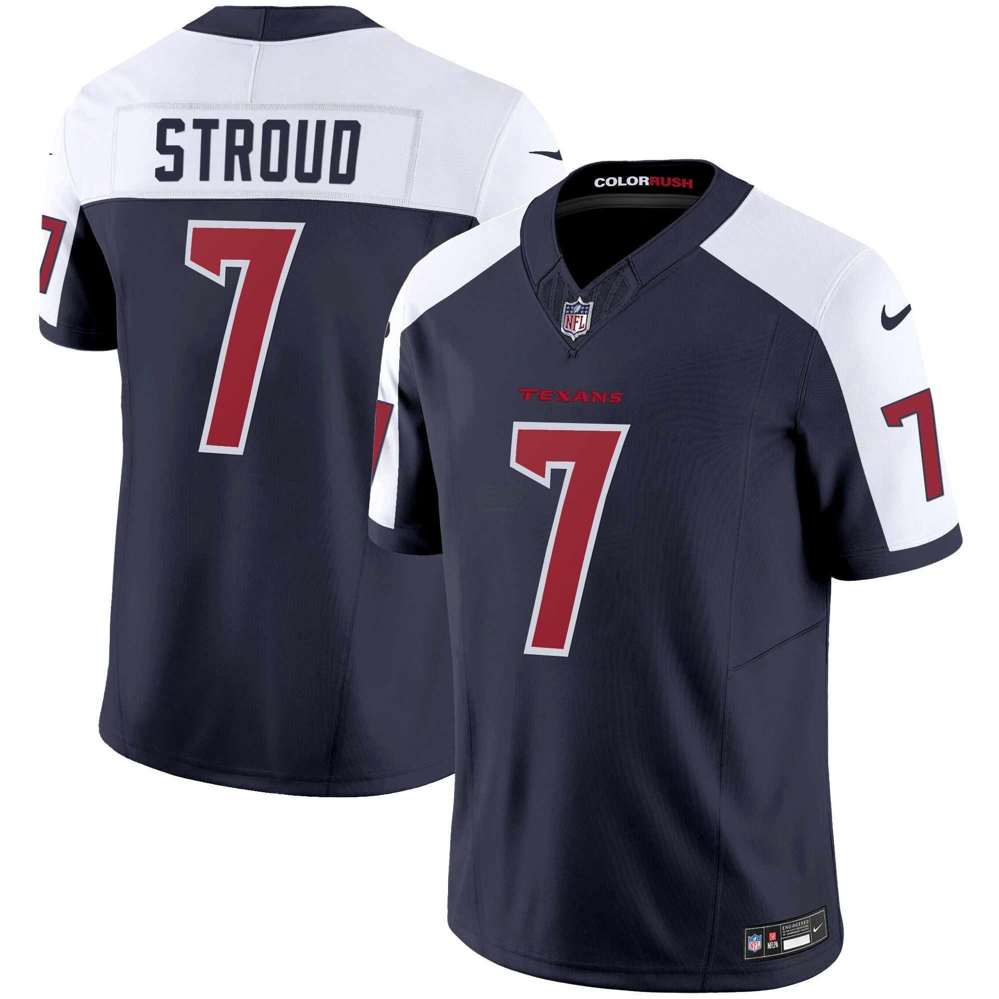 Camisa NFL Men’s Houston Color Rush Legend Vapor Jersey