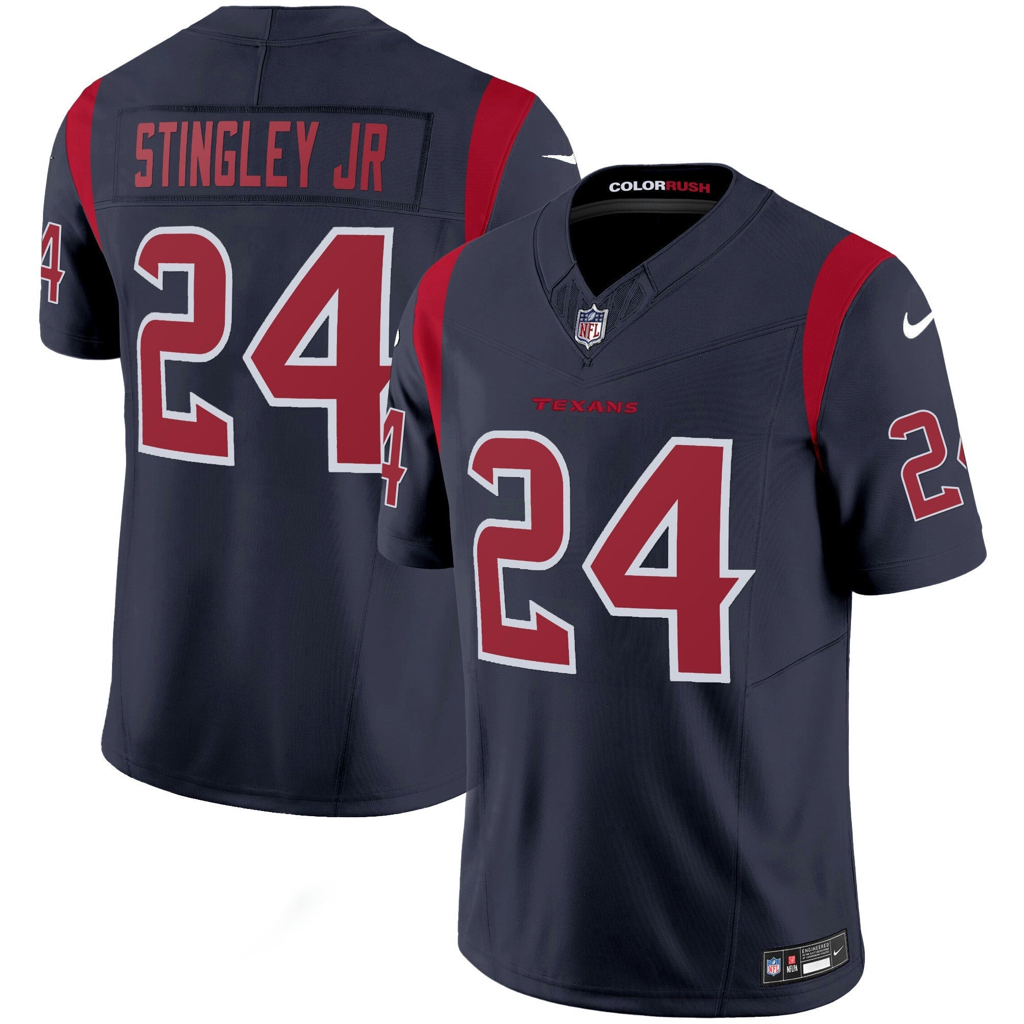 Camisa NFL Men’s Houston Color Rush Legend Vapor Jersey