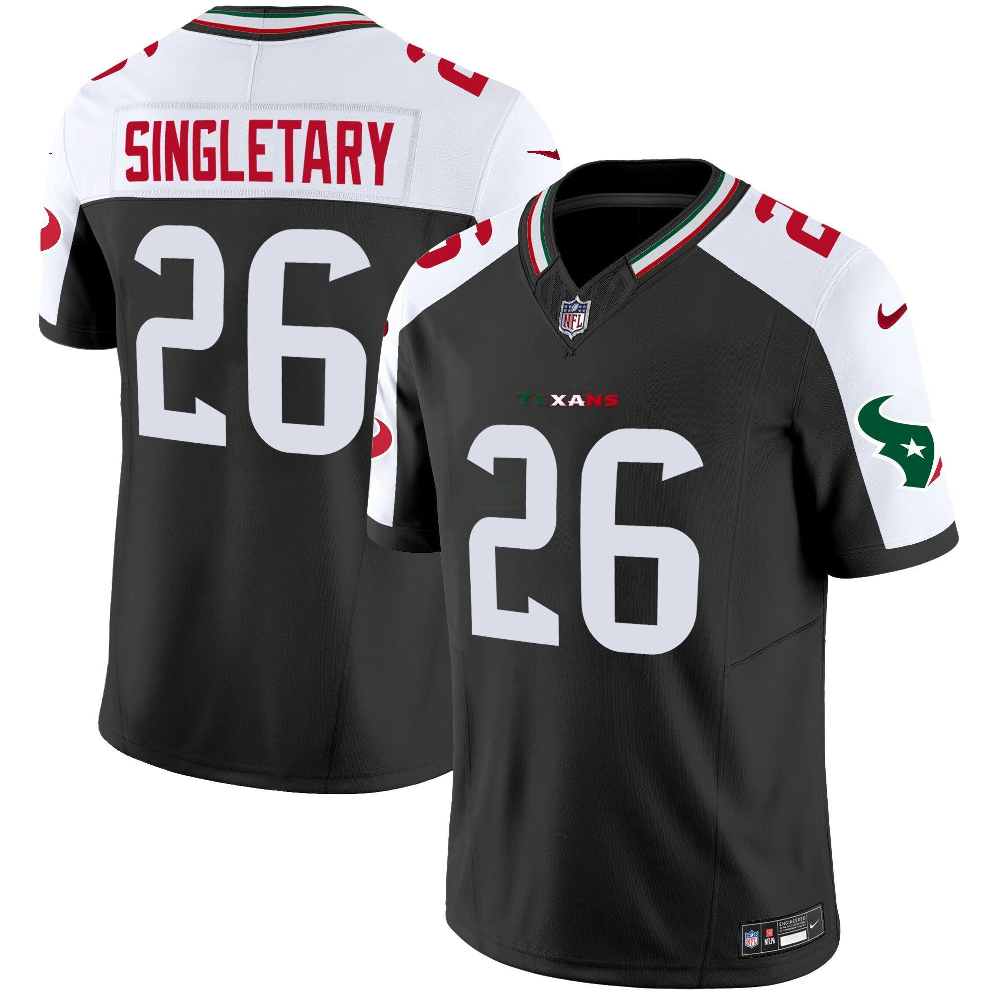 Camisa NFL Men’s Houston Mexico Vapor Limited Jersey