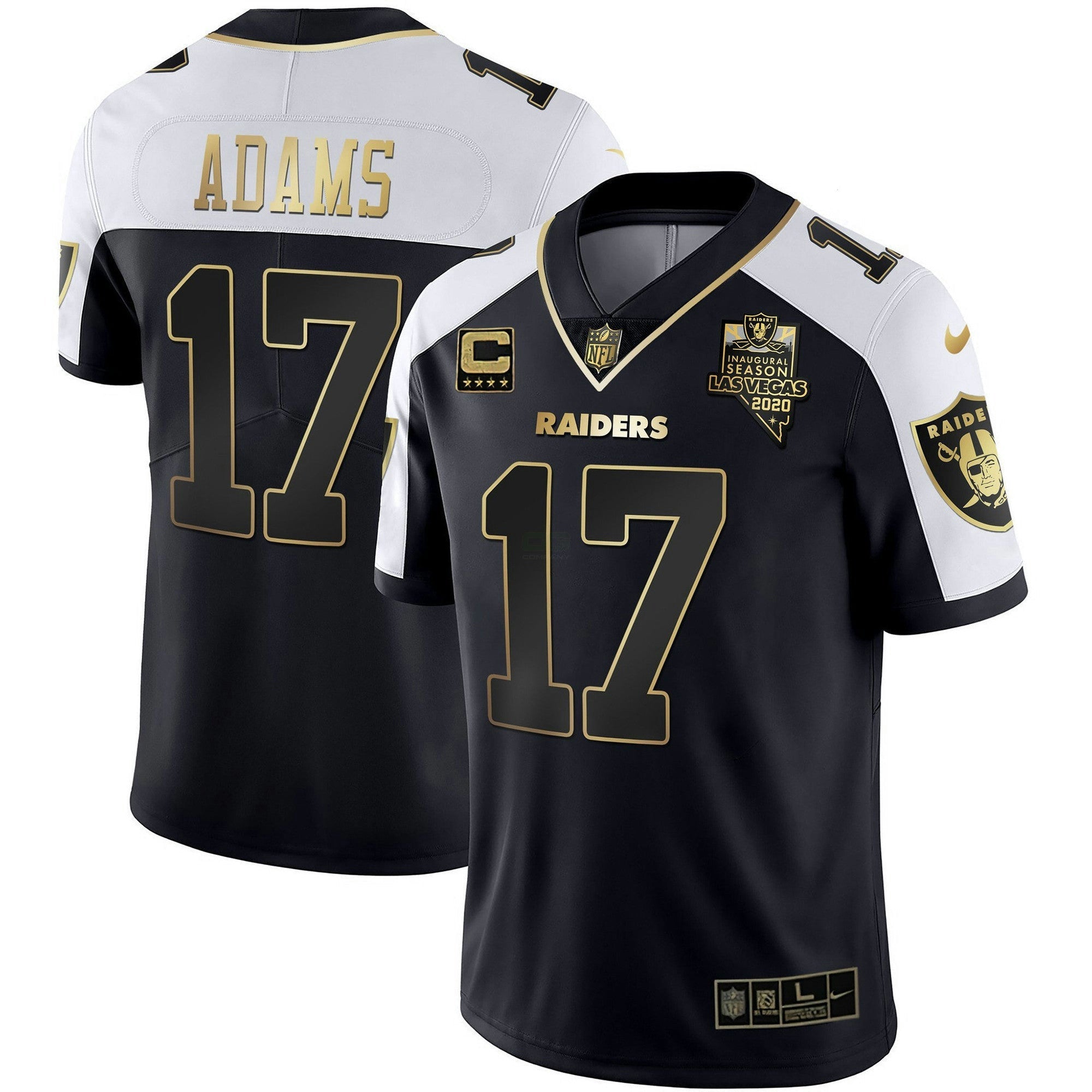 Camisa NFL Men’s Inaugural Season Patch Dourada & Split