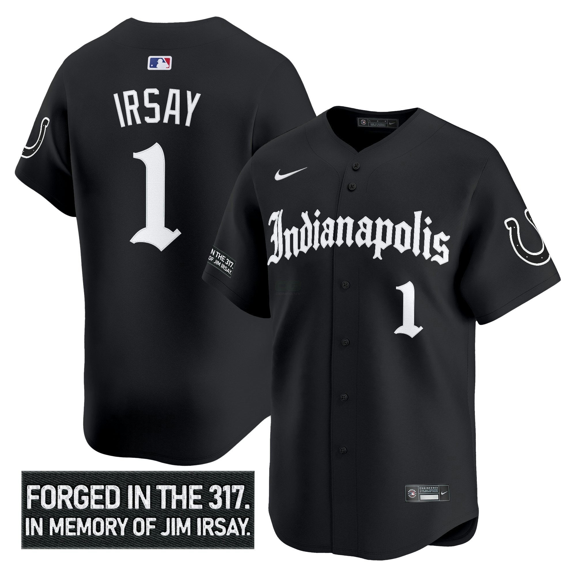 Camisa NFL Men’s Indianapolis ‘Jim Irsay Tribute’ Vapor Jersey