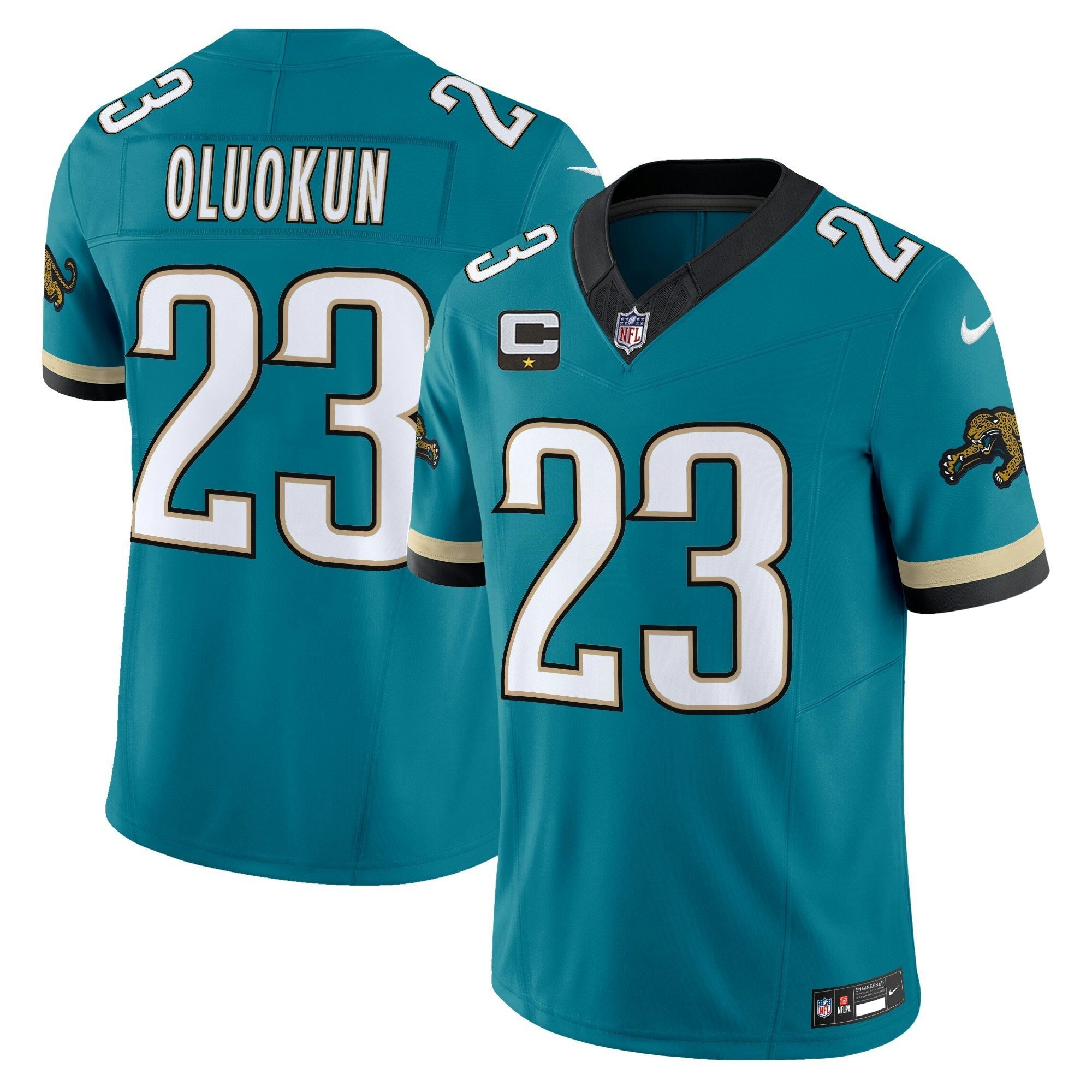 Camisa NFL Men’s Jacksonville Throwback Vapor Limited Jersey