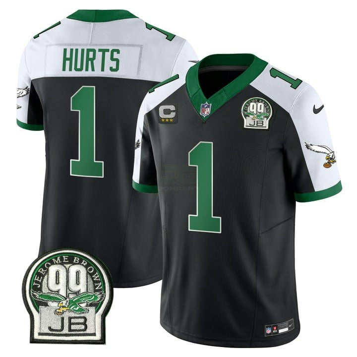 Camisa NFL Men’s Jerome Brown Patch Kelly Green Alternativa Jersey V2