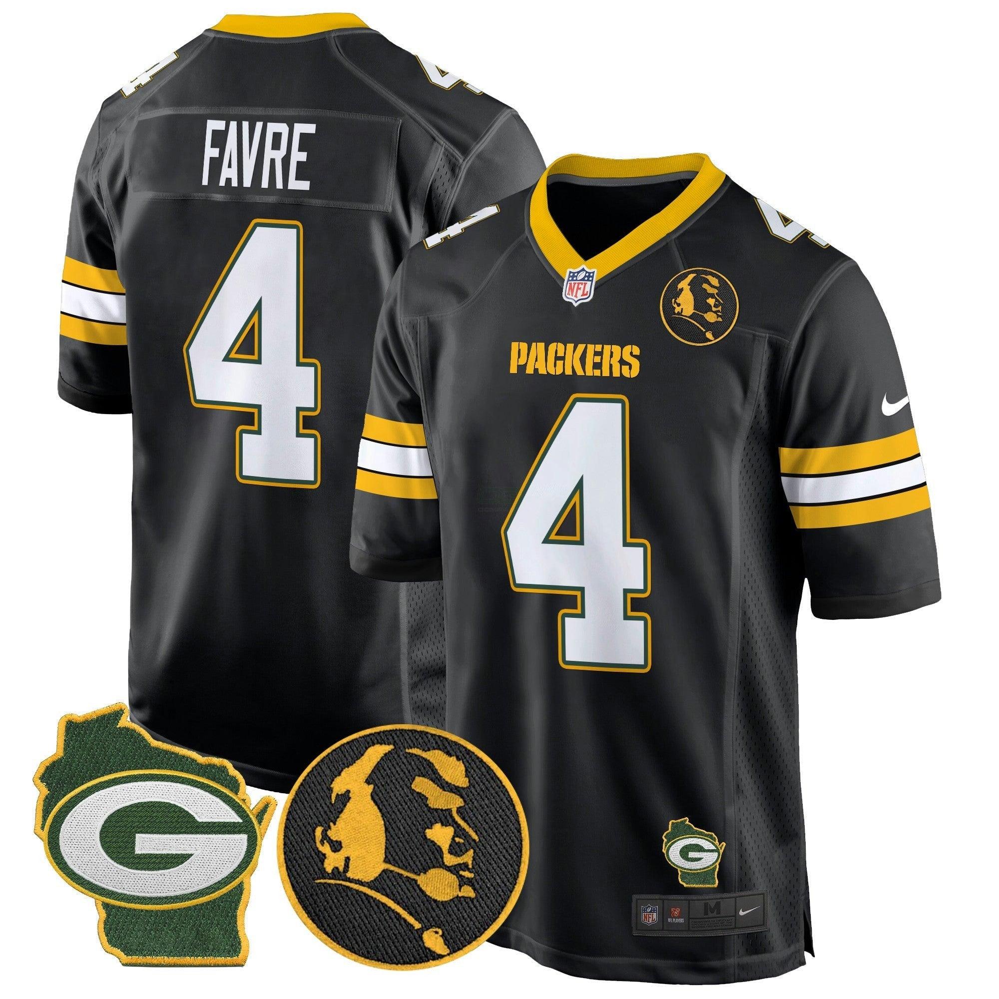 Camisa NFL Men’s John Madden & Home Patch Game Jersey