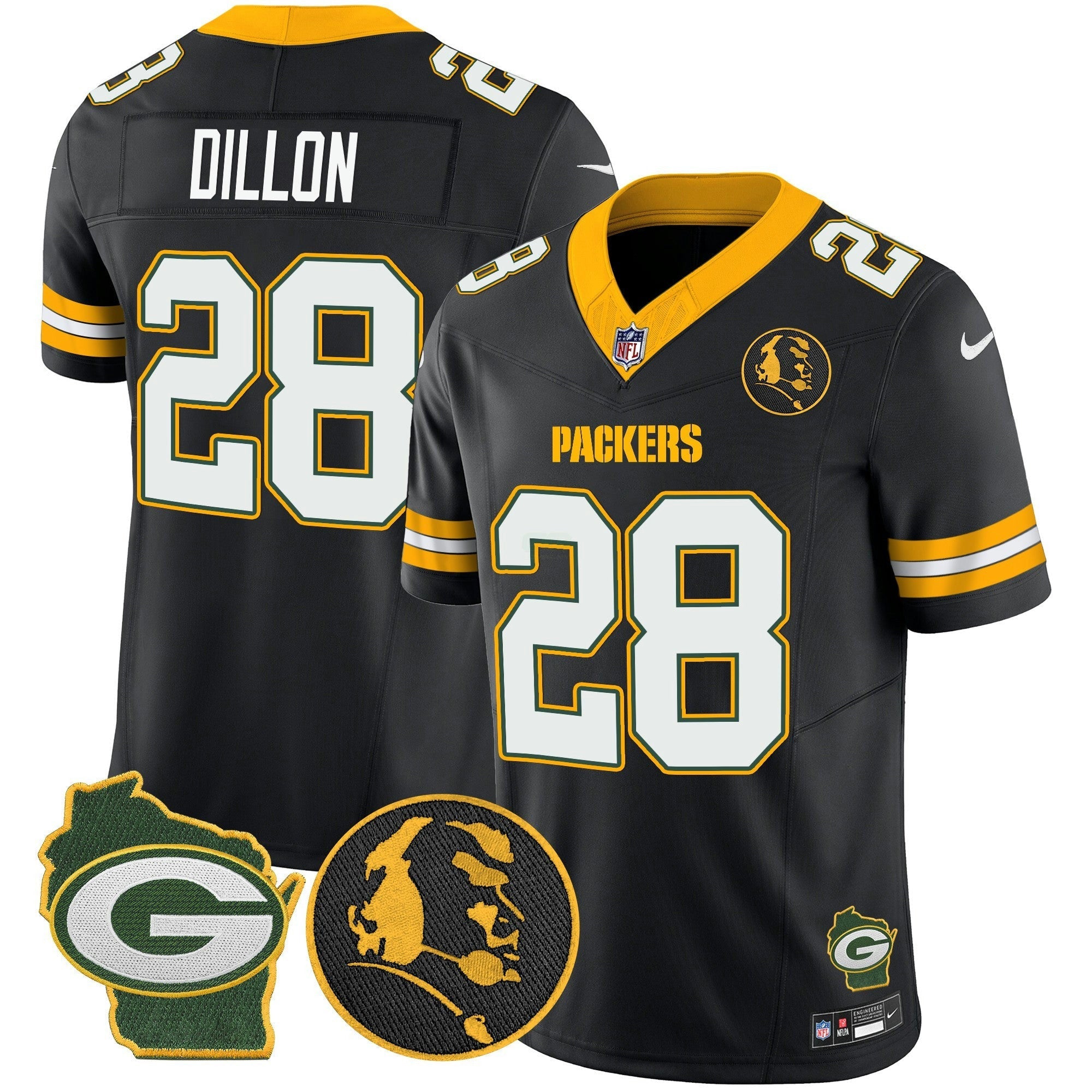 Camisa NFL Men’s John Madden & Home Patch Vapor Limited Jersey
