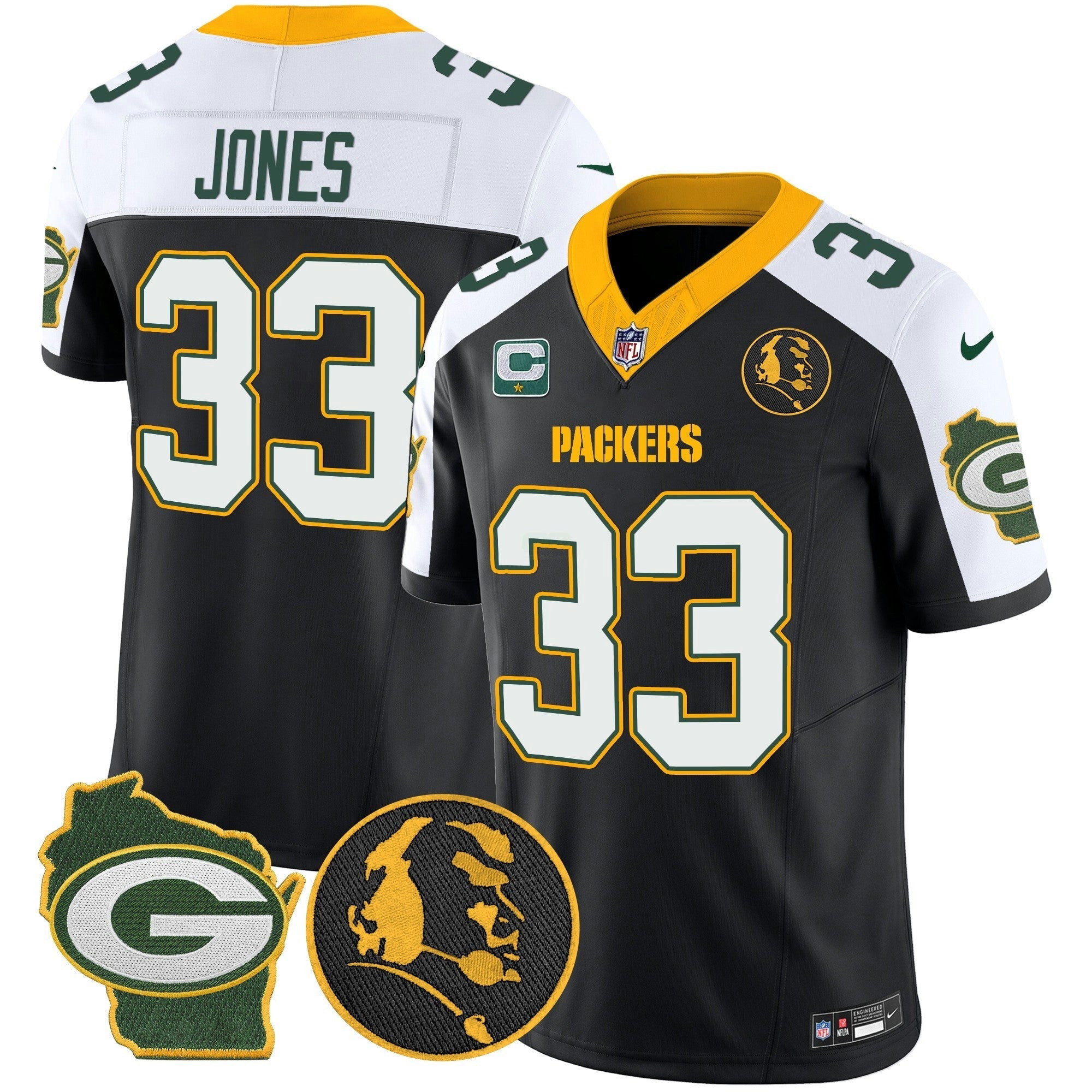 Camisa NFL Men’s John Madden & Home Patch Vapor Limited Jersey