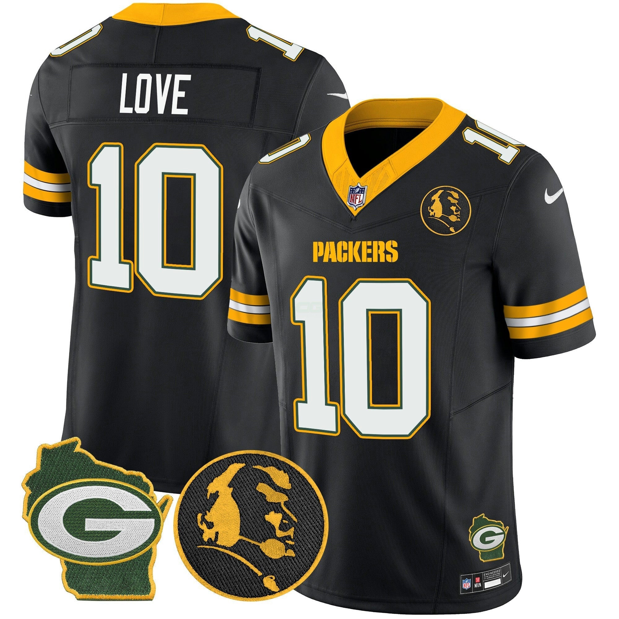 Camisa NFL Men’s John Madden & Home Patch Vapor Limited Jersey