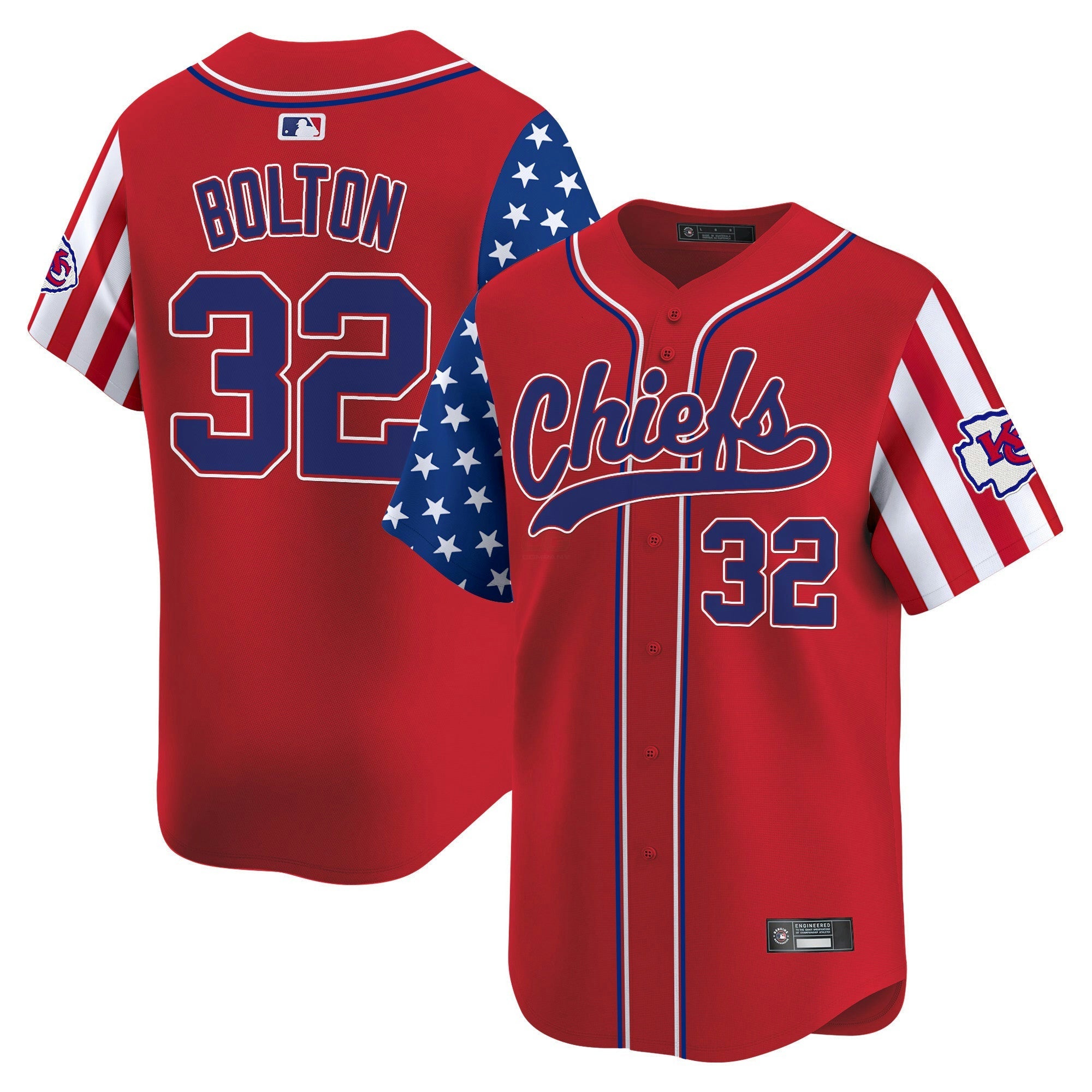 Camisa NFL Men’s Kansas City 2025 Independence Day Vapor Jersey