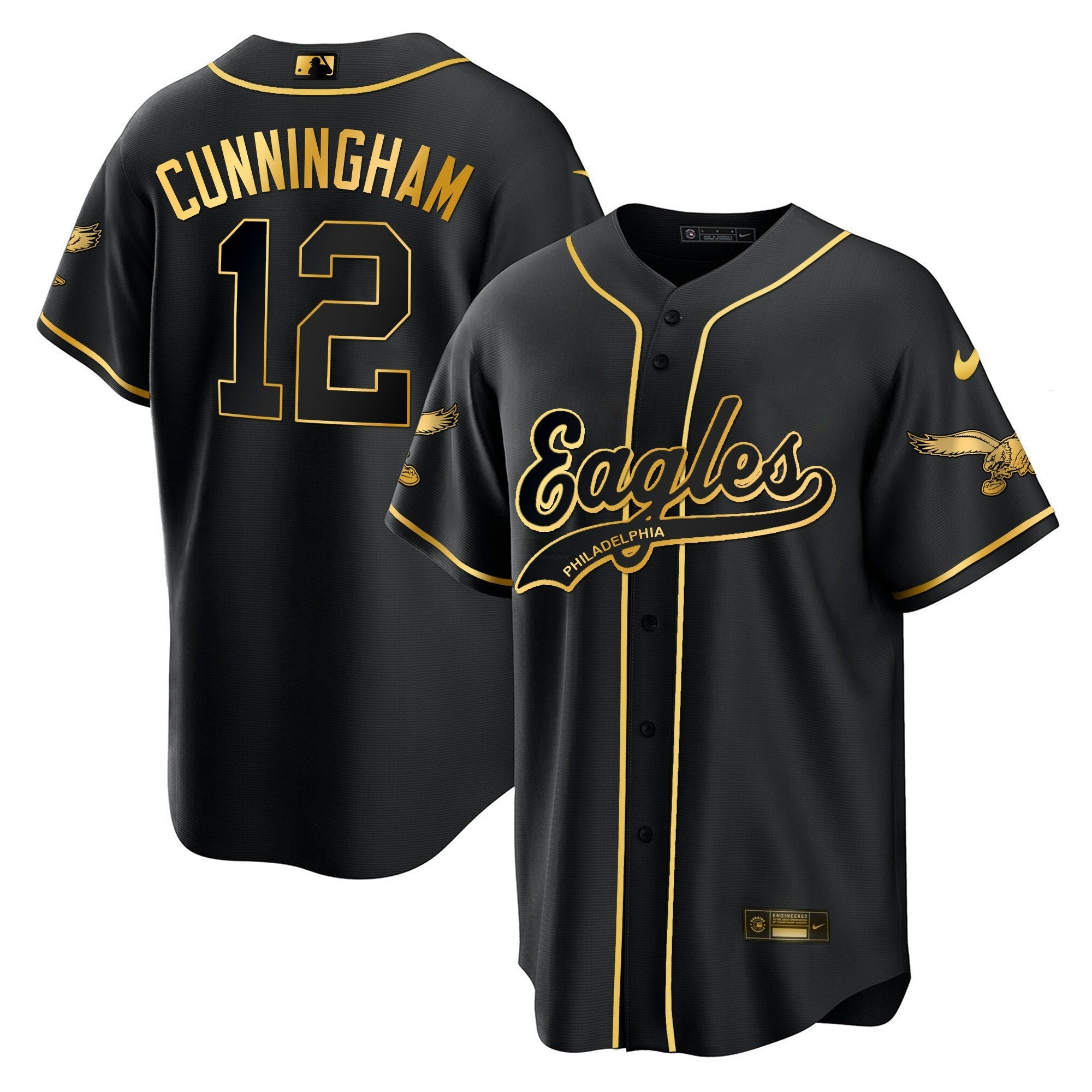Camisa NFL Men’s Kelly Green Baseball Limited Jersey